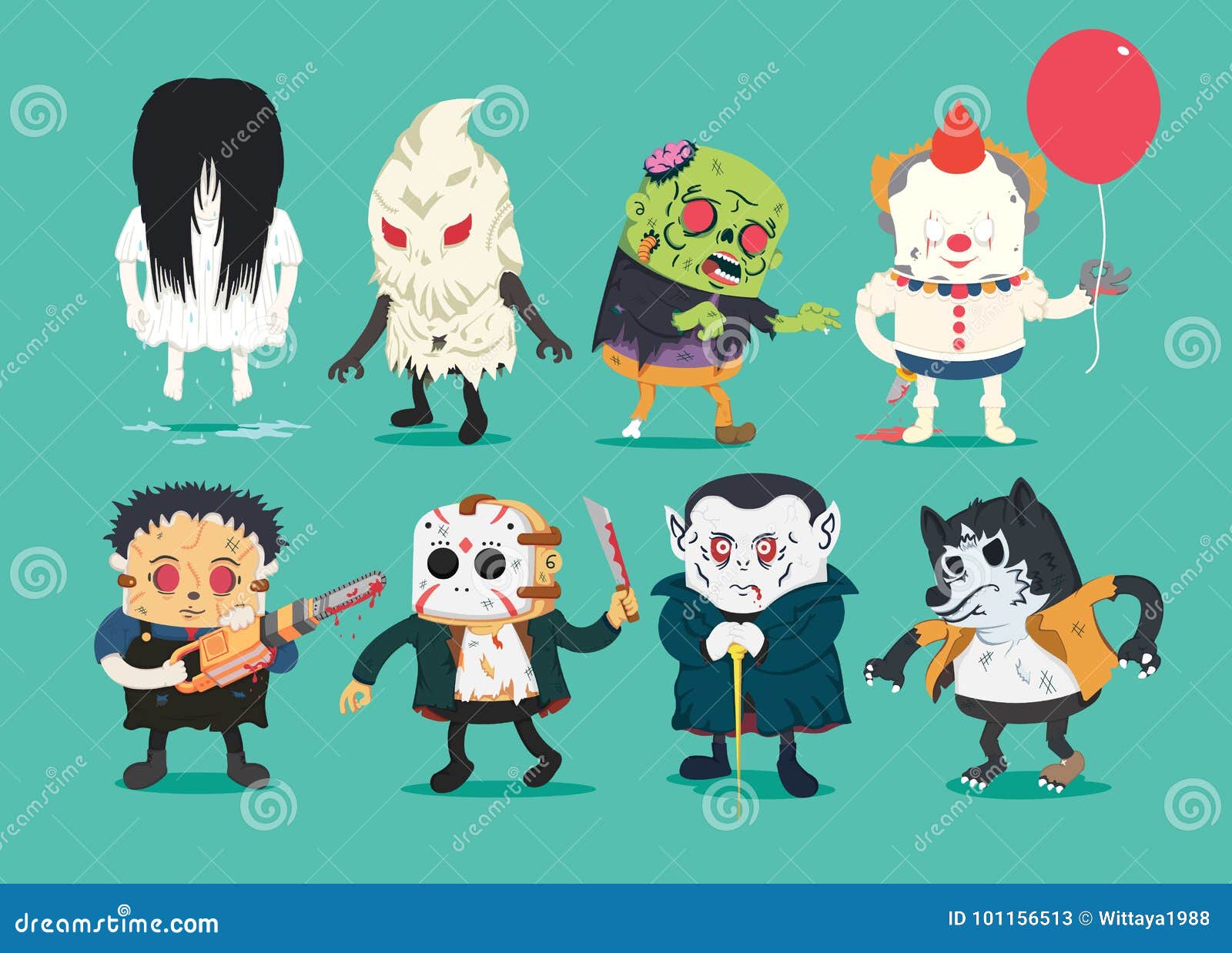 Filming movie about vampire cartoon concept Vector Image