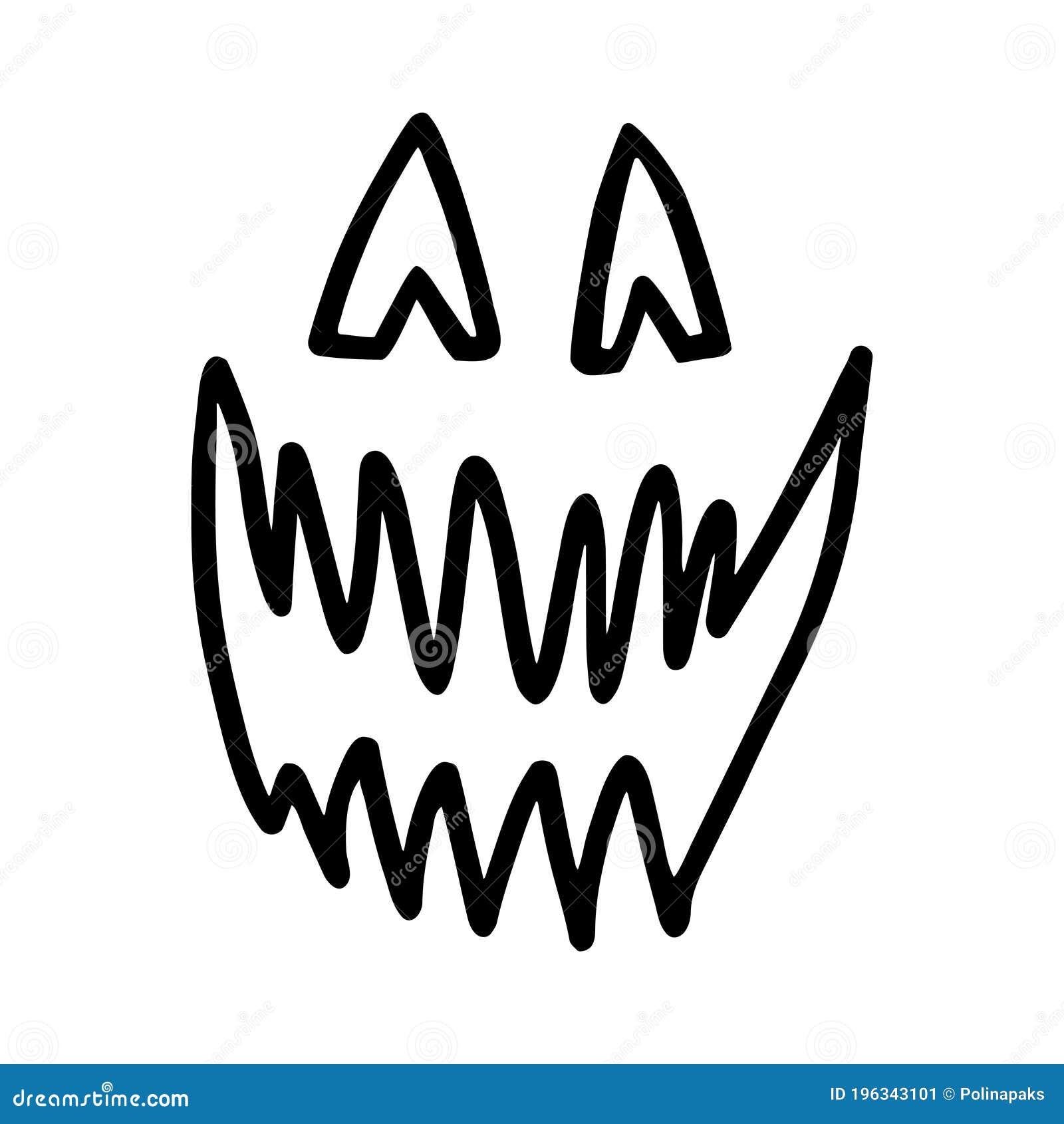Scary Face Vector Images over 91000