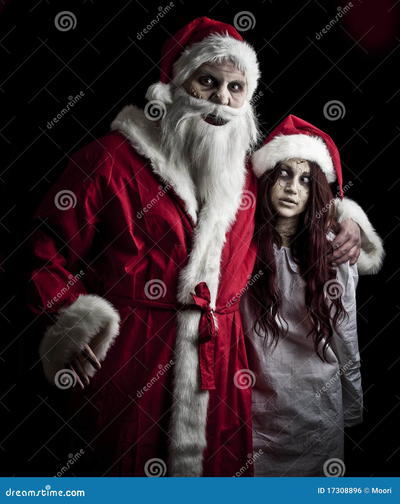 Scary Santa Royalty Free Stock Image Image 17308896