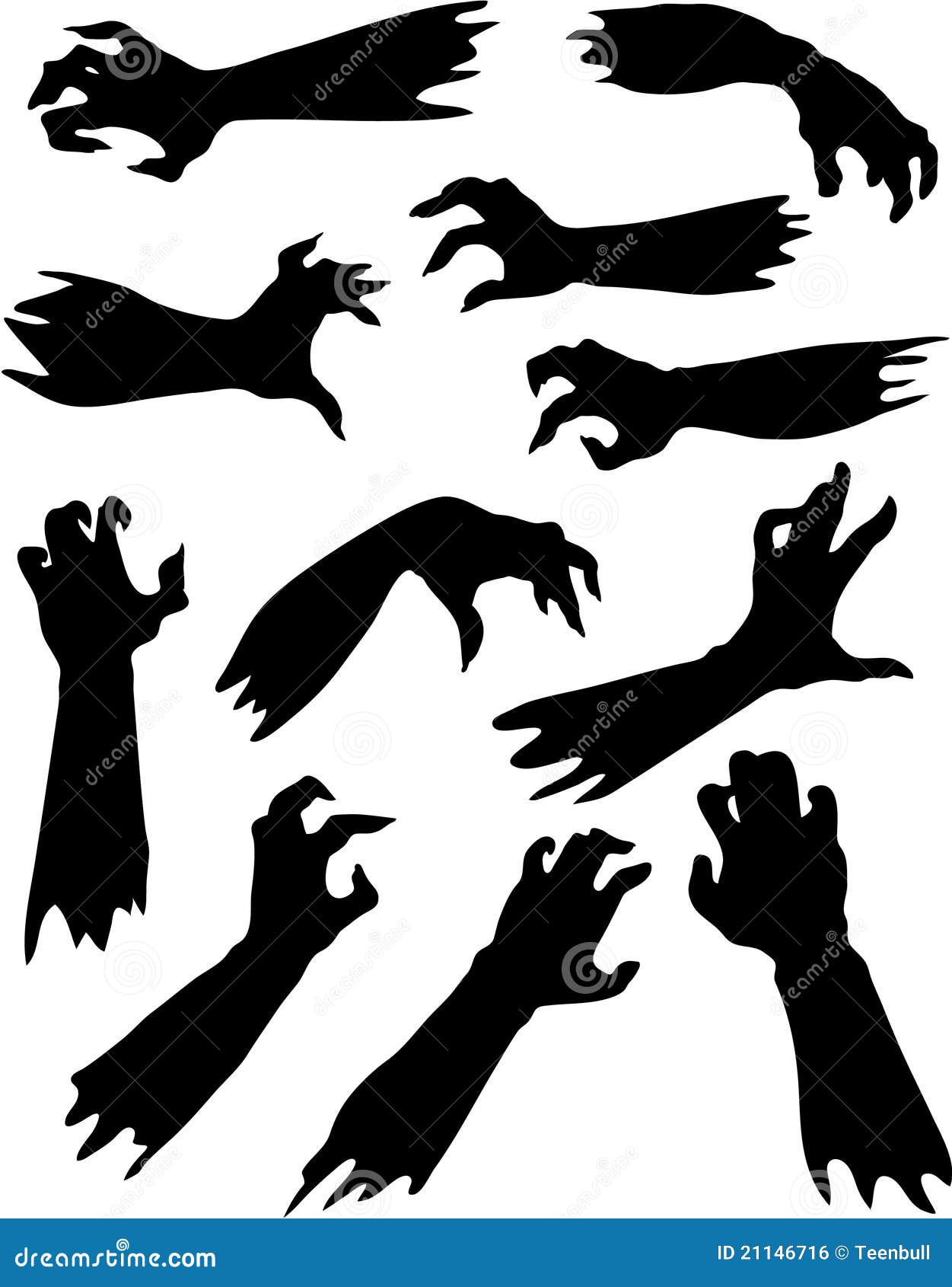 zombie arm clipart - photo #35