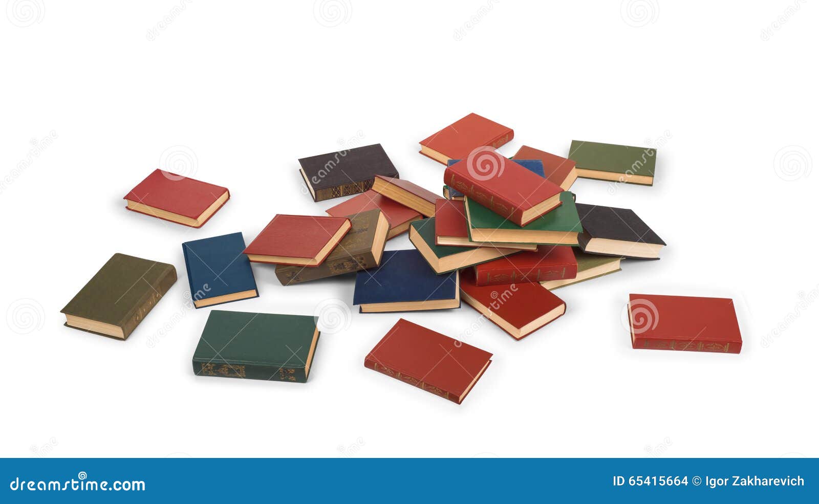 scattered books on the floor