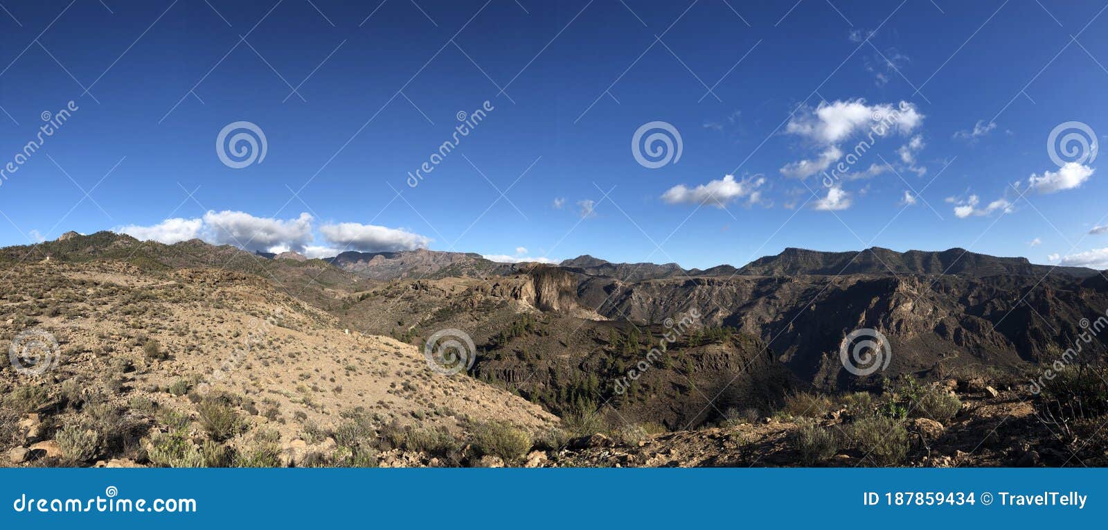 scenery around las ninas reservoir