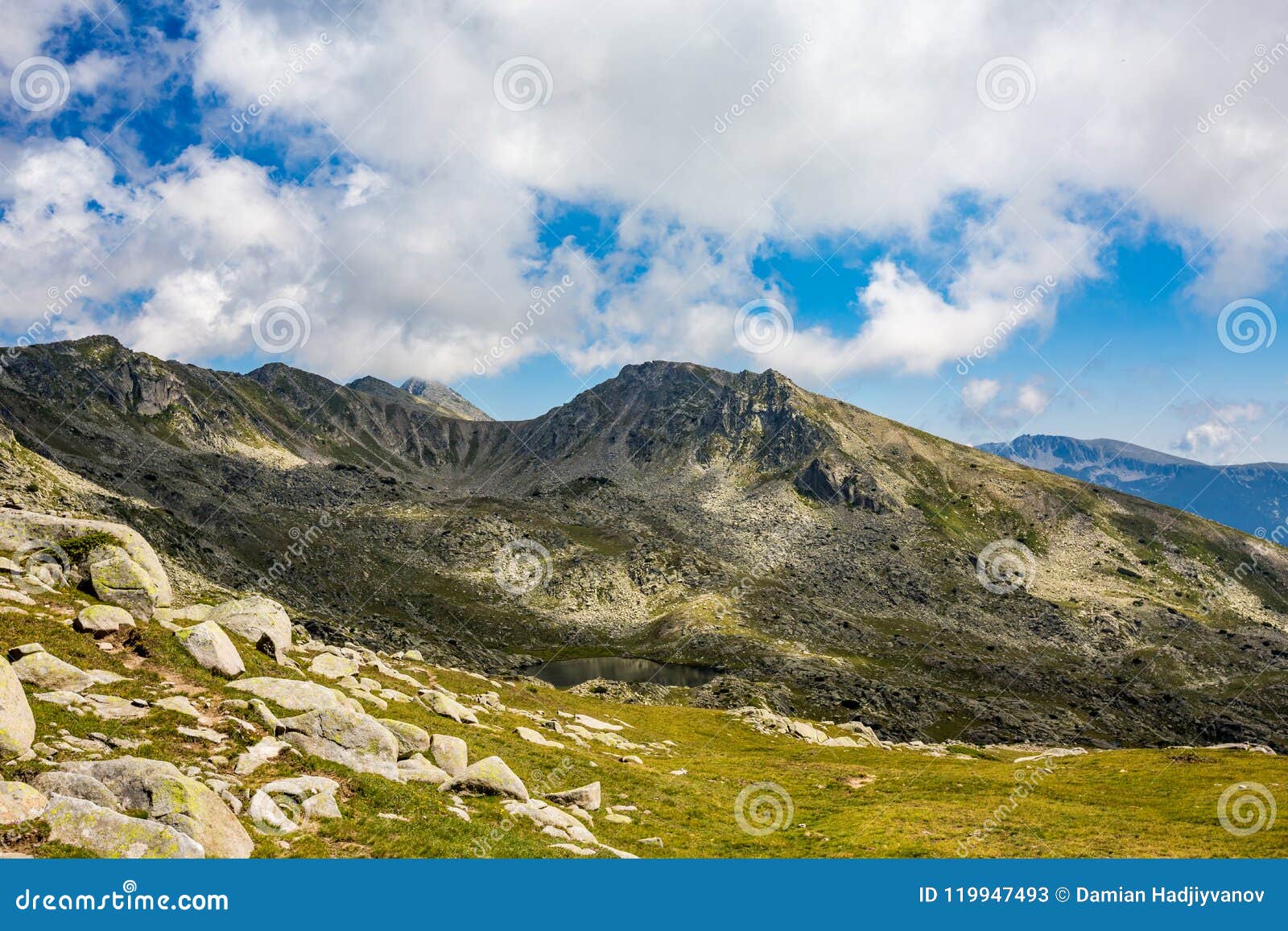 Scenery Summer Landscape, Pirin Mountain, Bulgaria Stock Image - Image ...