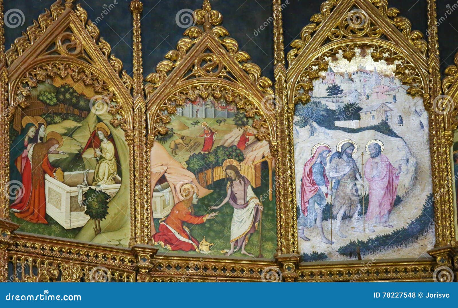 scenes of the gospel in salamanca old cathedral