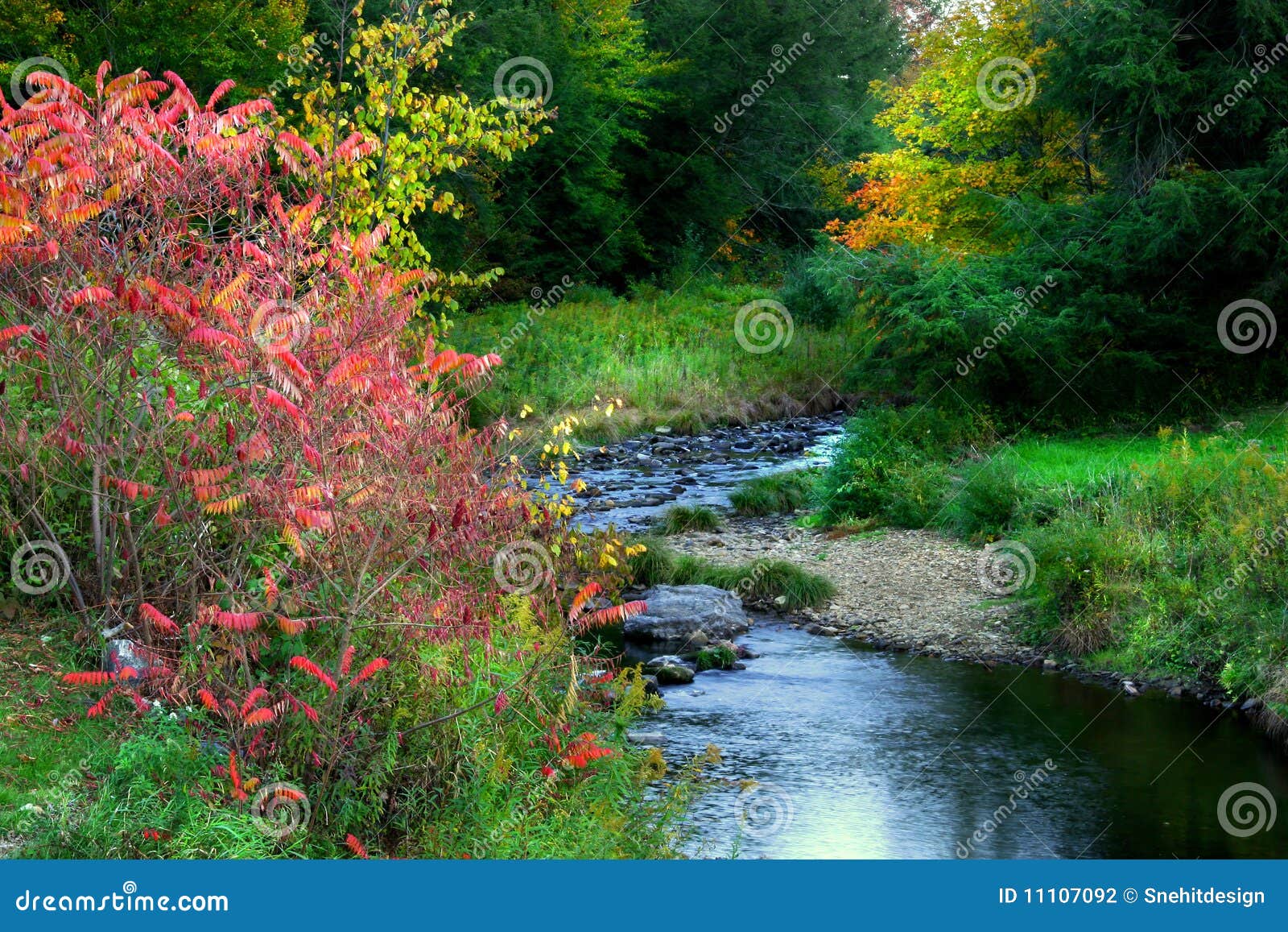 scenic autumn landscape in pennsylvania