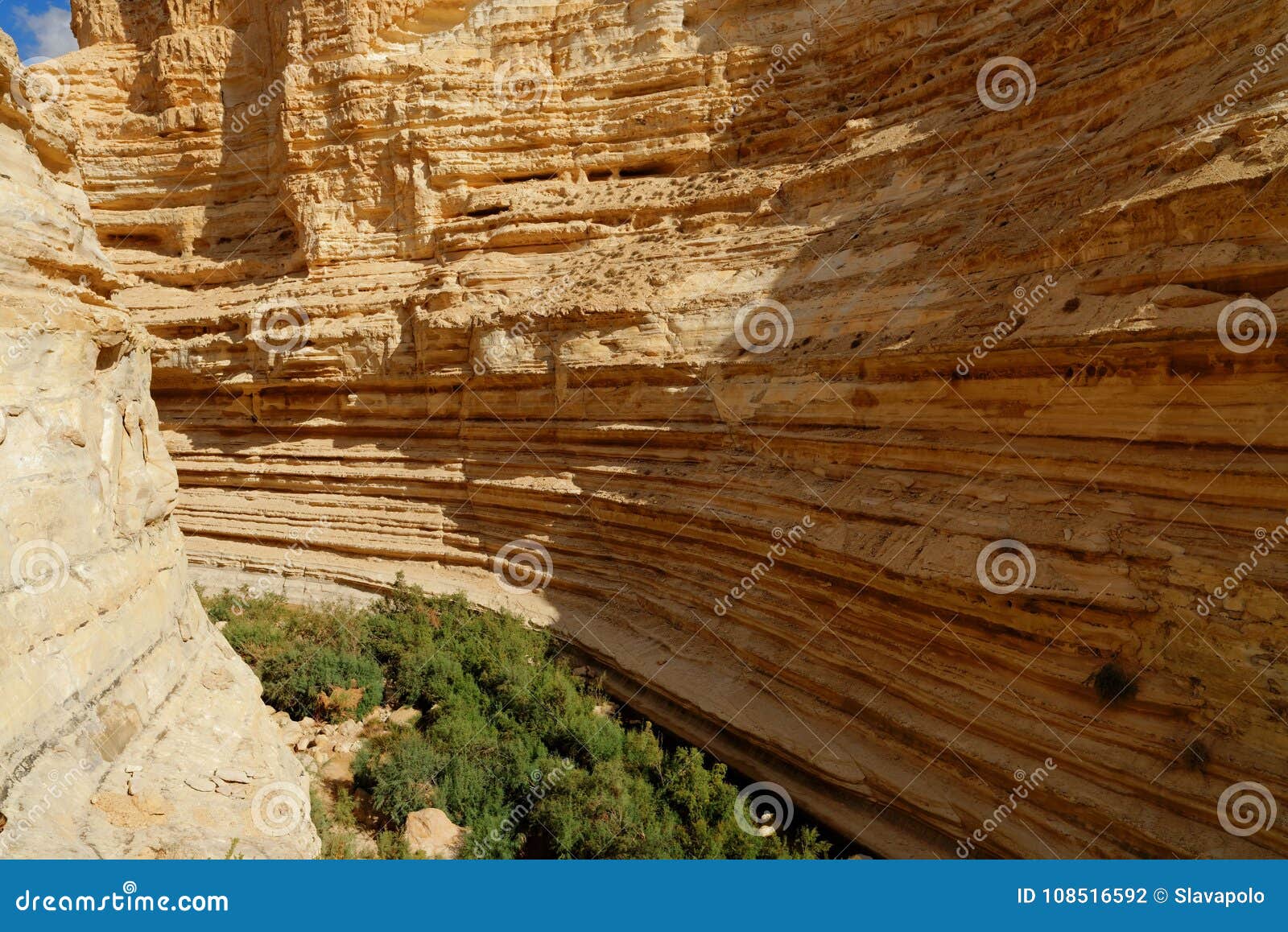 scenic cliffs of ein avdat ein ovdat gorge in israel