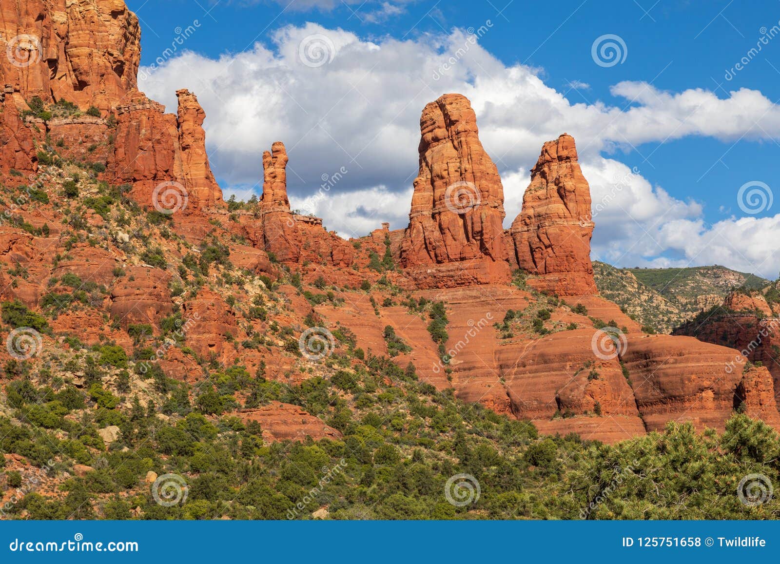 Scenic Sedona Arizona Red Rock Landscape Stock Photo - Image of travel ...