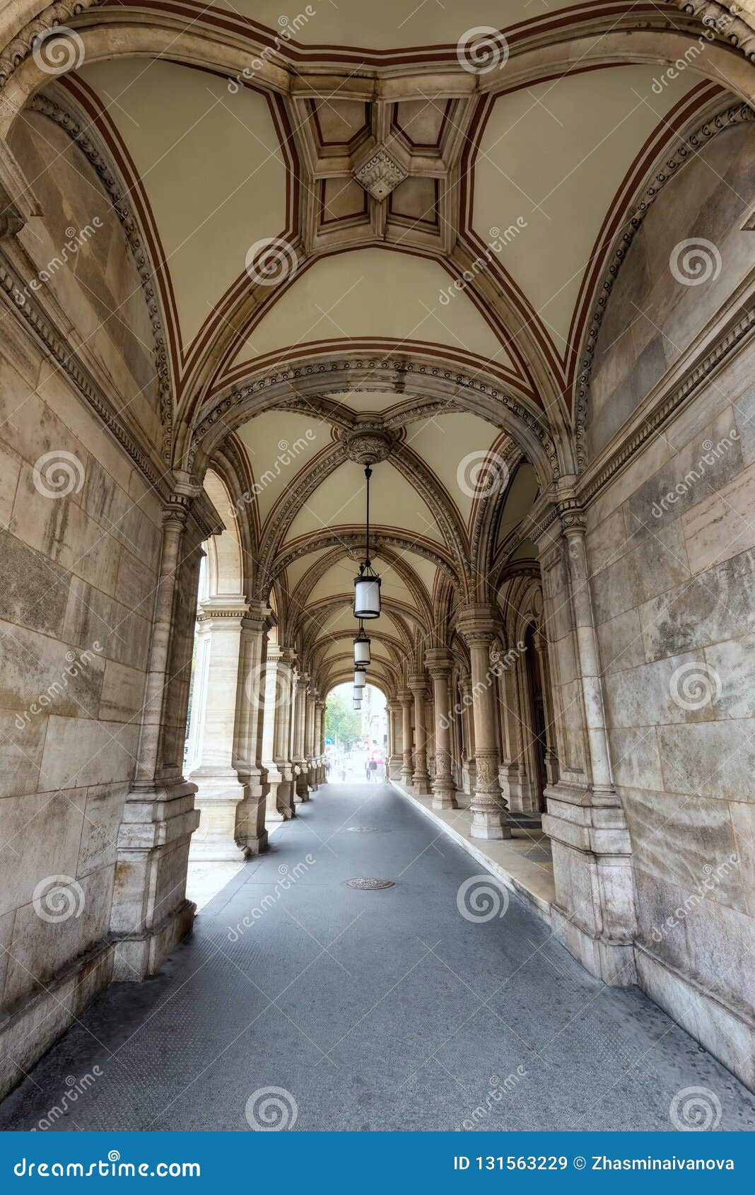 Archway In Vienna Stock Image Image Of Ornament Gothic 131563229