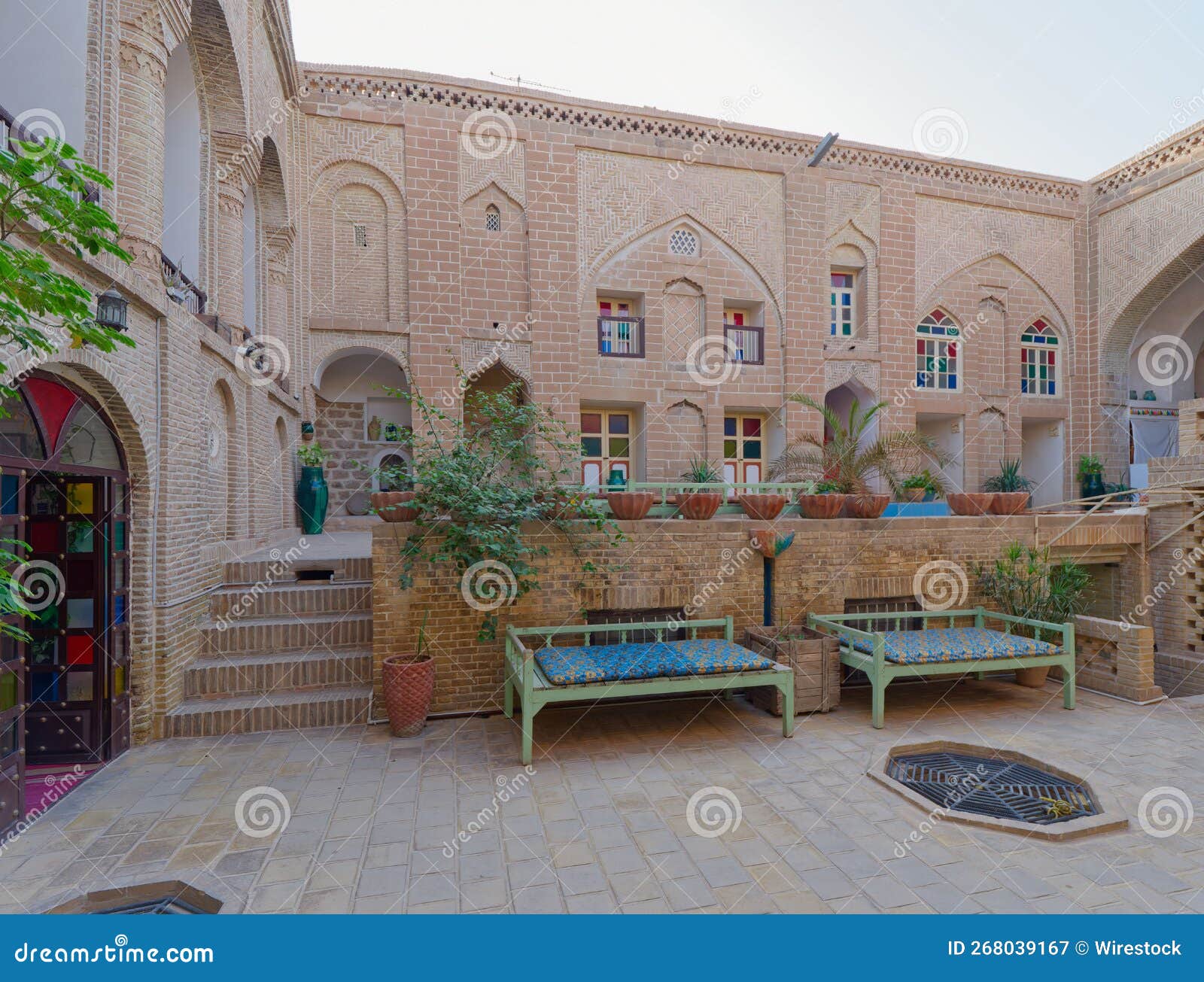 Rarabi Xxx Videos - Scenic View of a Courtyard of the Shushtar Traditional Hotel (Sarabi  Hotel), Iran Editorial Photography - Image of vacation, famous: 268039167