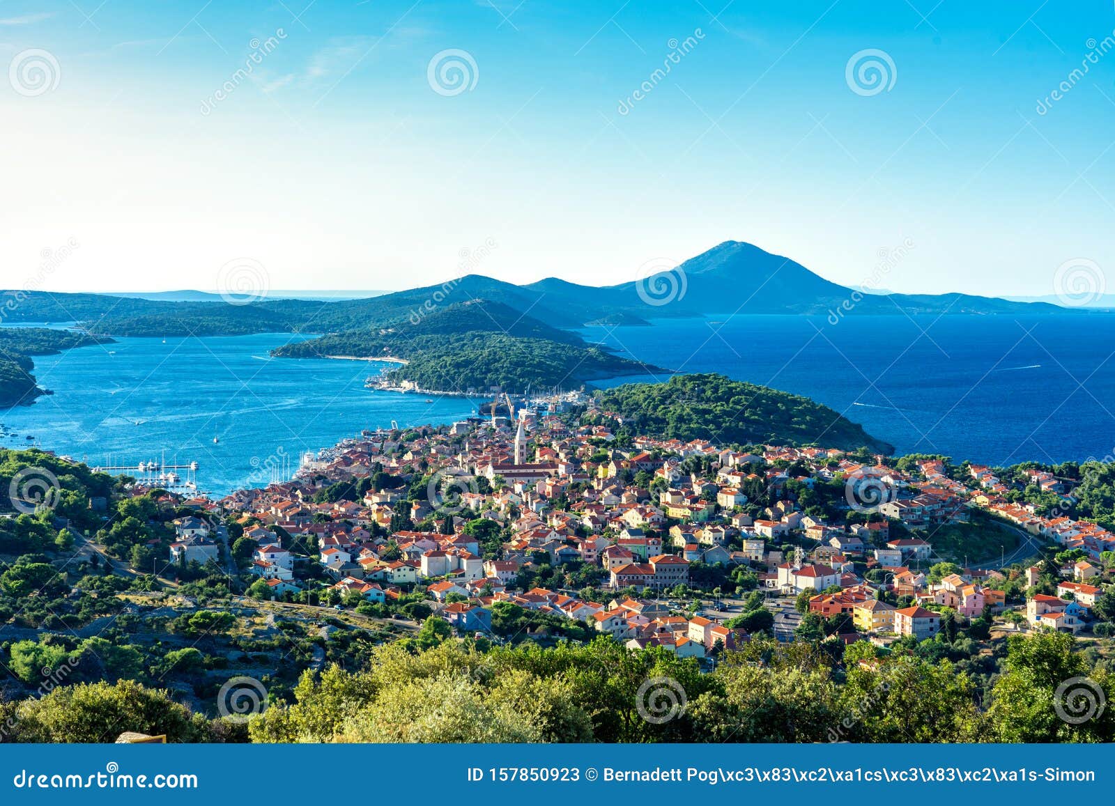 scenic view of the croatian losinj islands in the kvarner gulf daytime