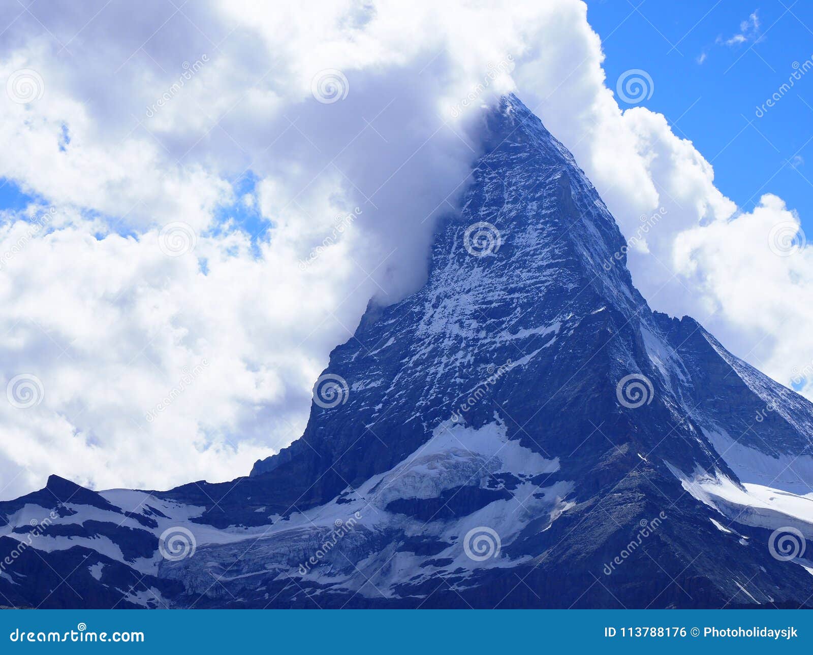 Alpine Mountain Range Switzerland
