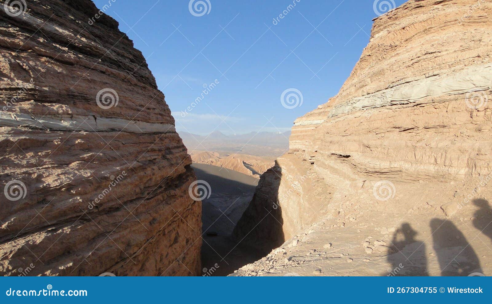 scenic view of valle de marte on a sunny day in chile