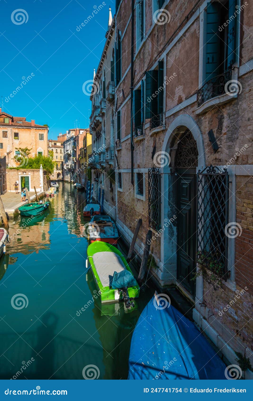 Scenic View of Venice Empty Canals during Daylight Editorial Stock ...