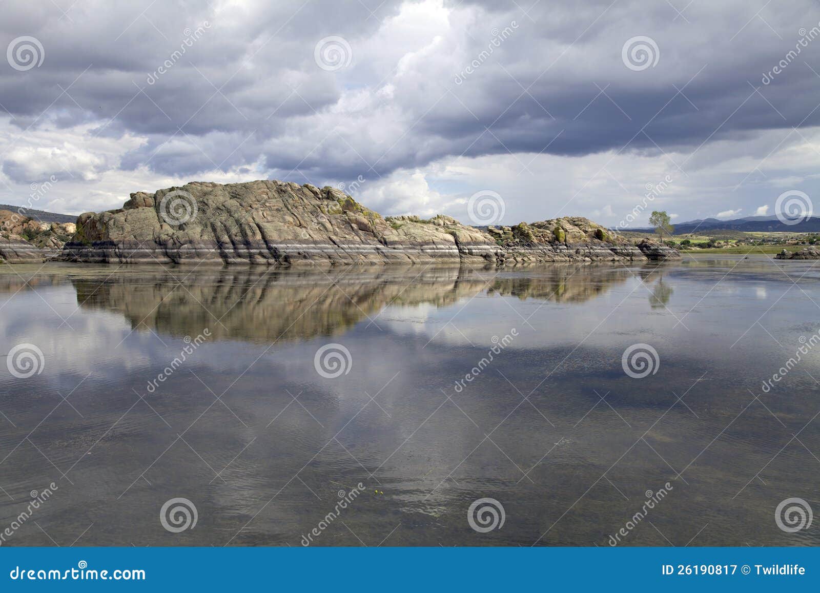 Scenic Willow Lake Prescott Arizona Stock Image Image of scenic, lake