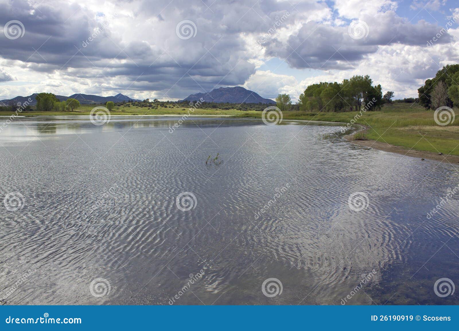 Scenic Willow Lake Prescott AZ Stock Image Image of scenic, water