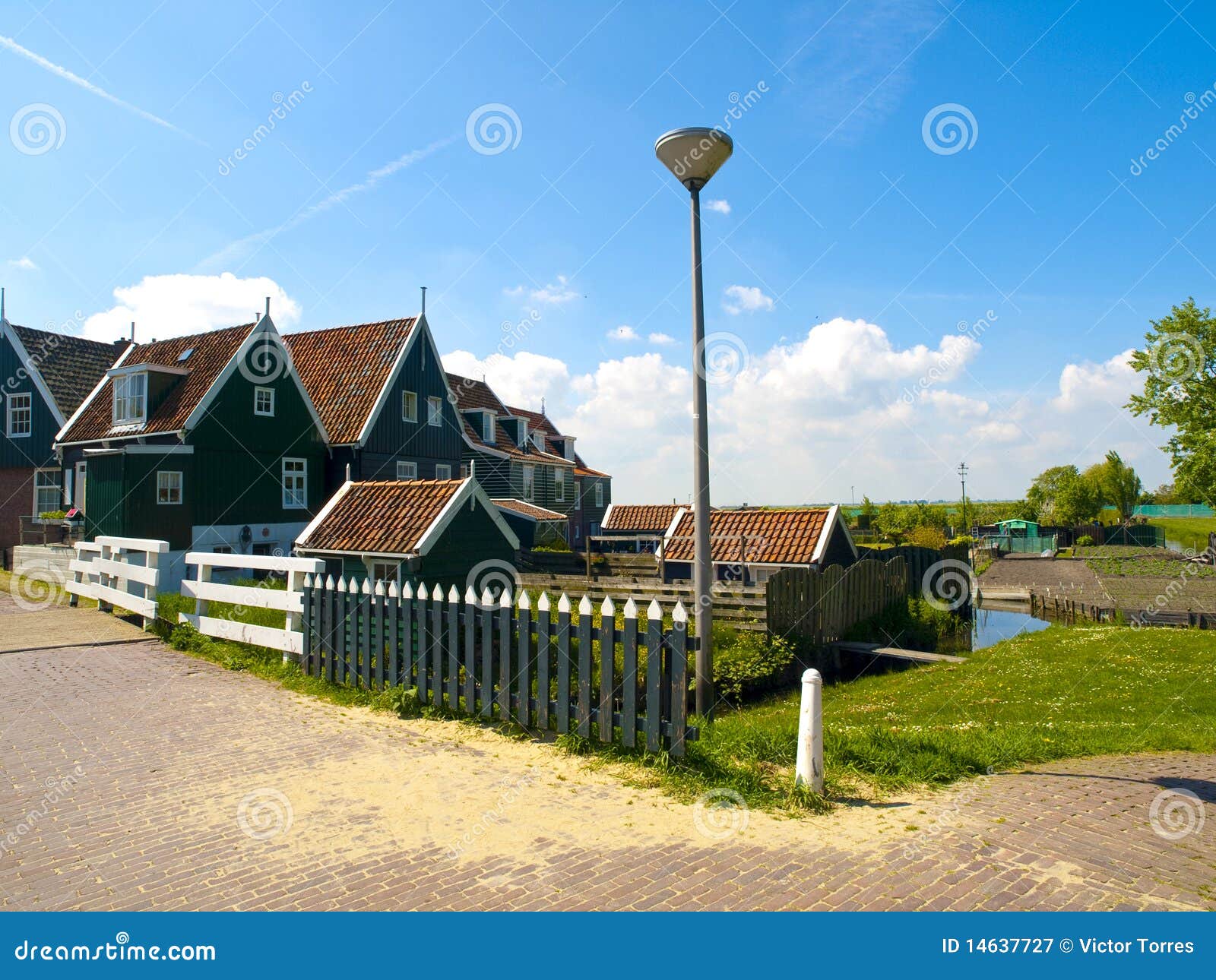 scenics cottages in marken, netherlands