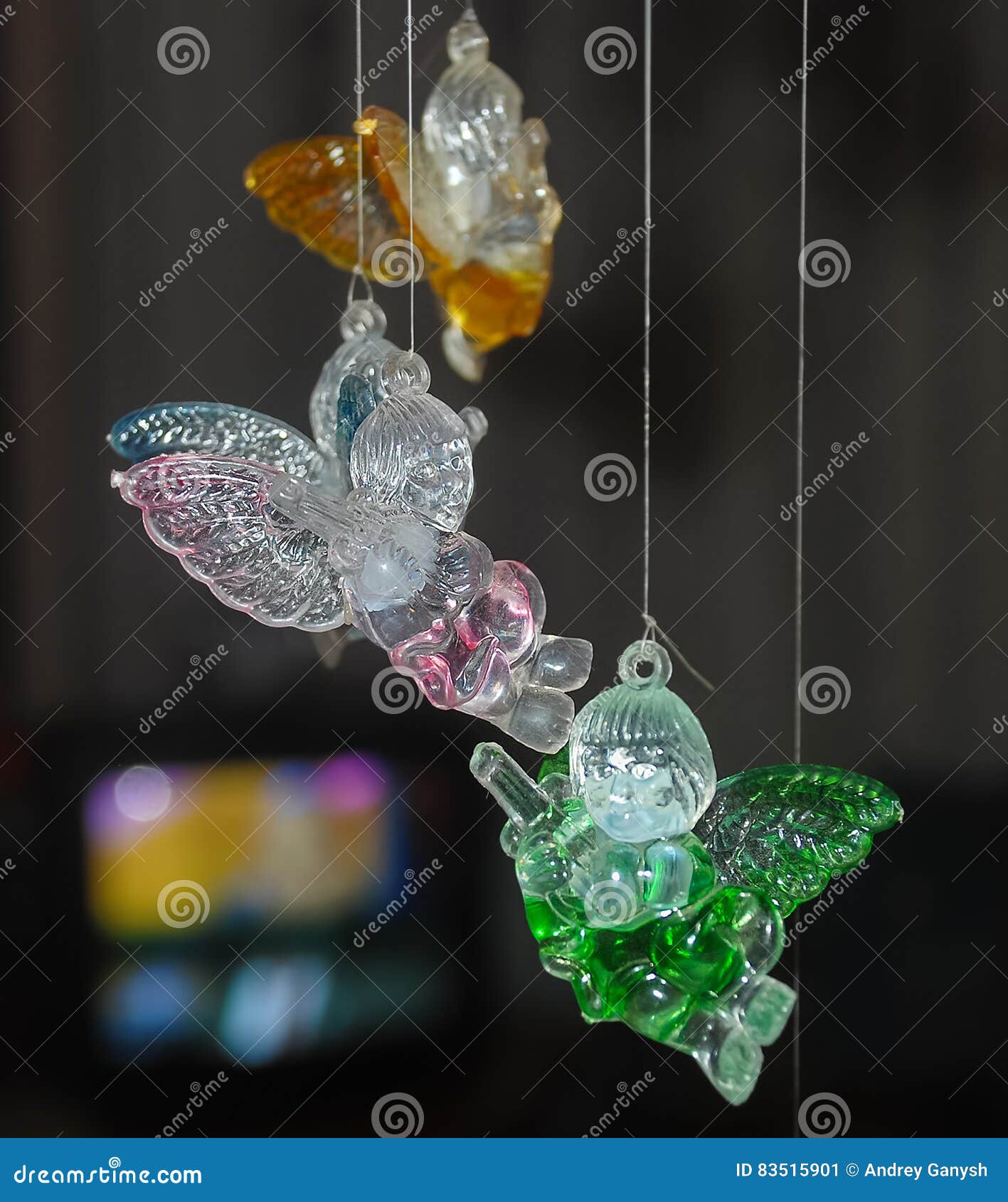 Schone Engel Des Glases Stockbild Bild Von Glases Engel