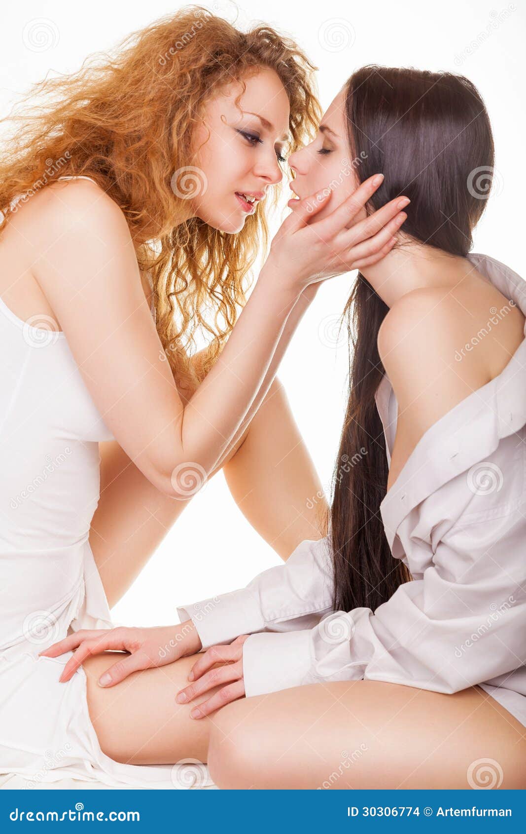 Wunderschöne Lesbische Massage