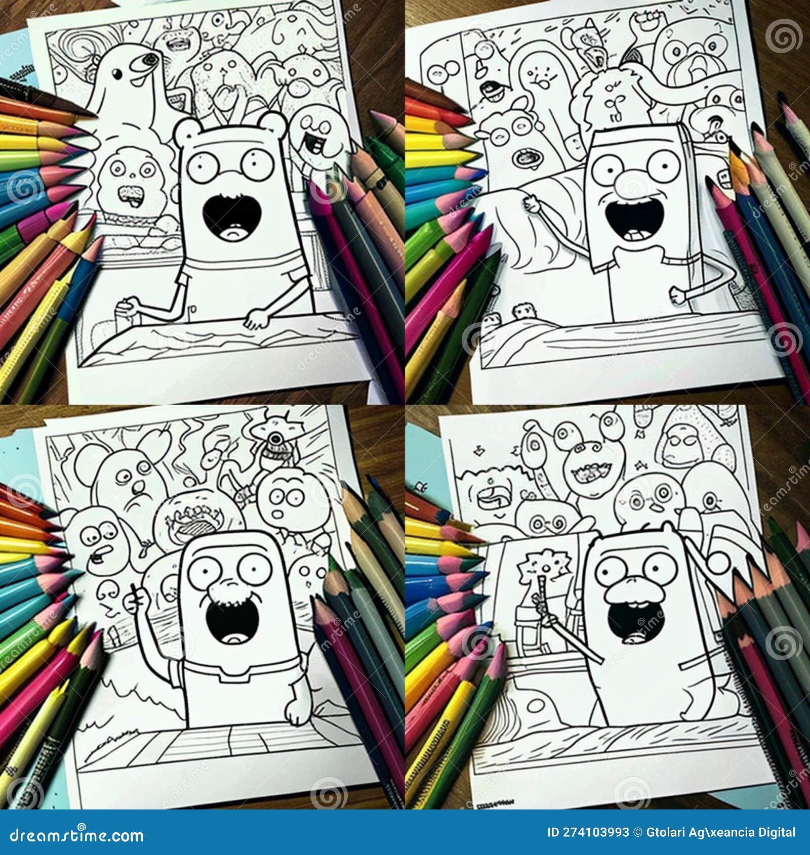 schattige tekeningen om te kleuren een meisje met bloemen en nachthaar nachtmeisje kleurboek voor kinderen leuke van beren zijn 274103993 - bouw tekeningen