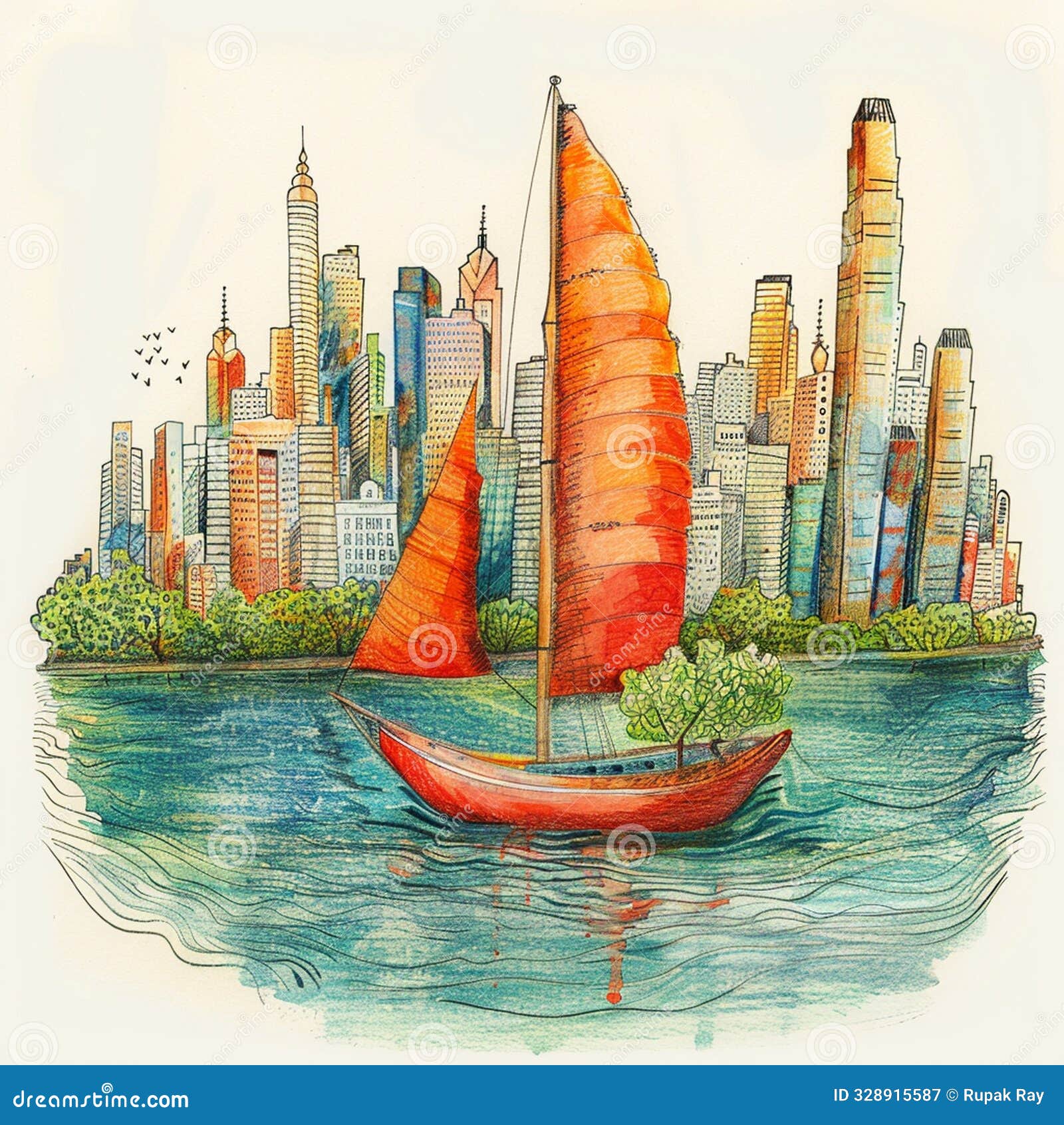 a schematic drawing of a city called hari pendidikan