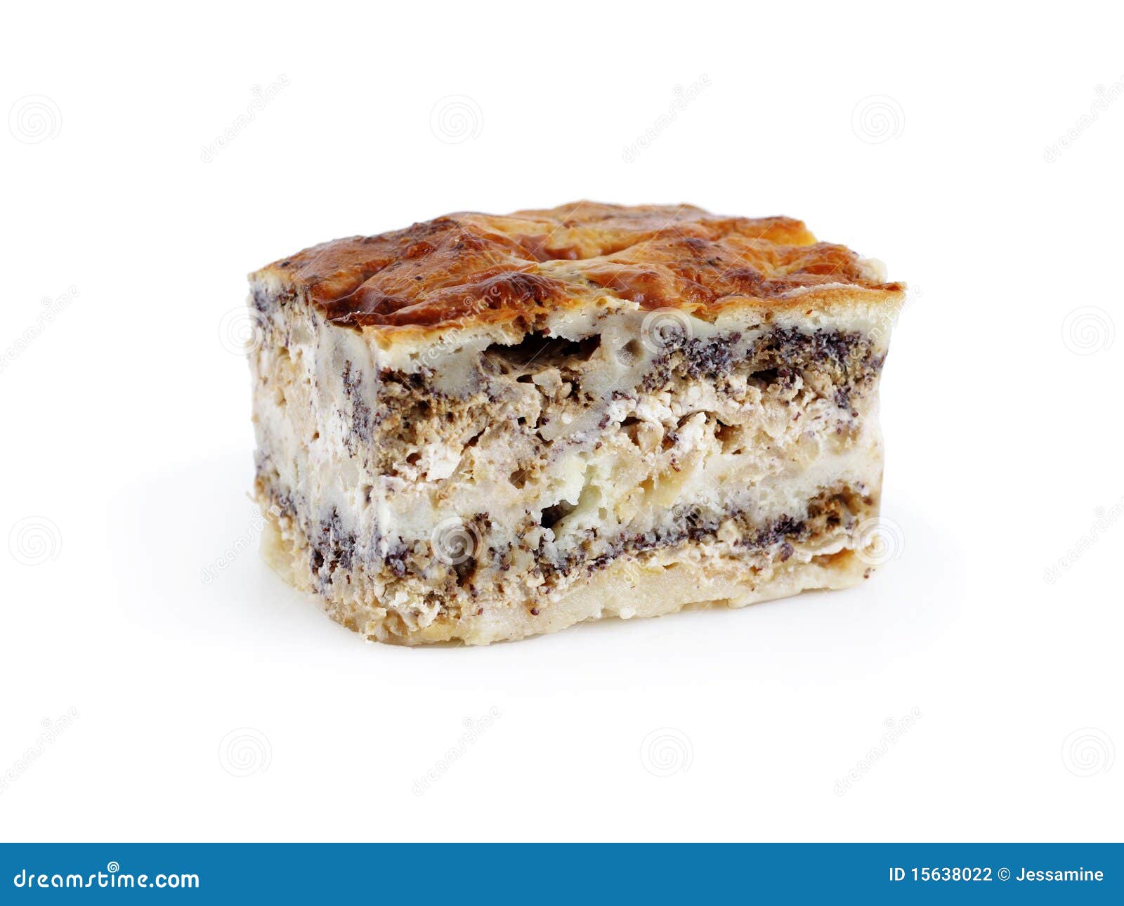 Schichttorte von Prekmurje stockfoto. Bild von slowenien - 15638022
