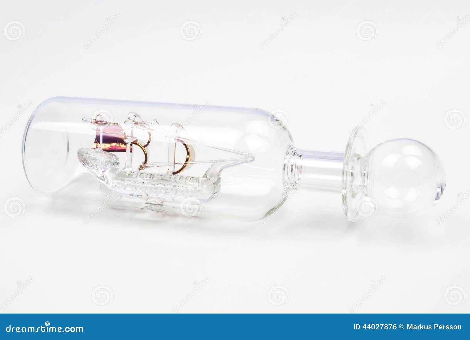 Schiff In Flasche Santa Maria - Handgefertigte Deko Für Zuhause (12x5,5x7,5cm)