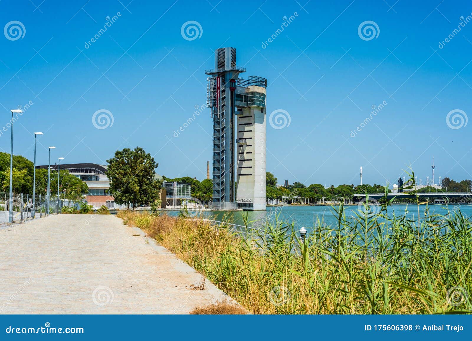 schindler tower in seville, spain