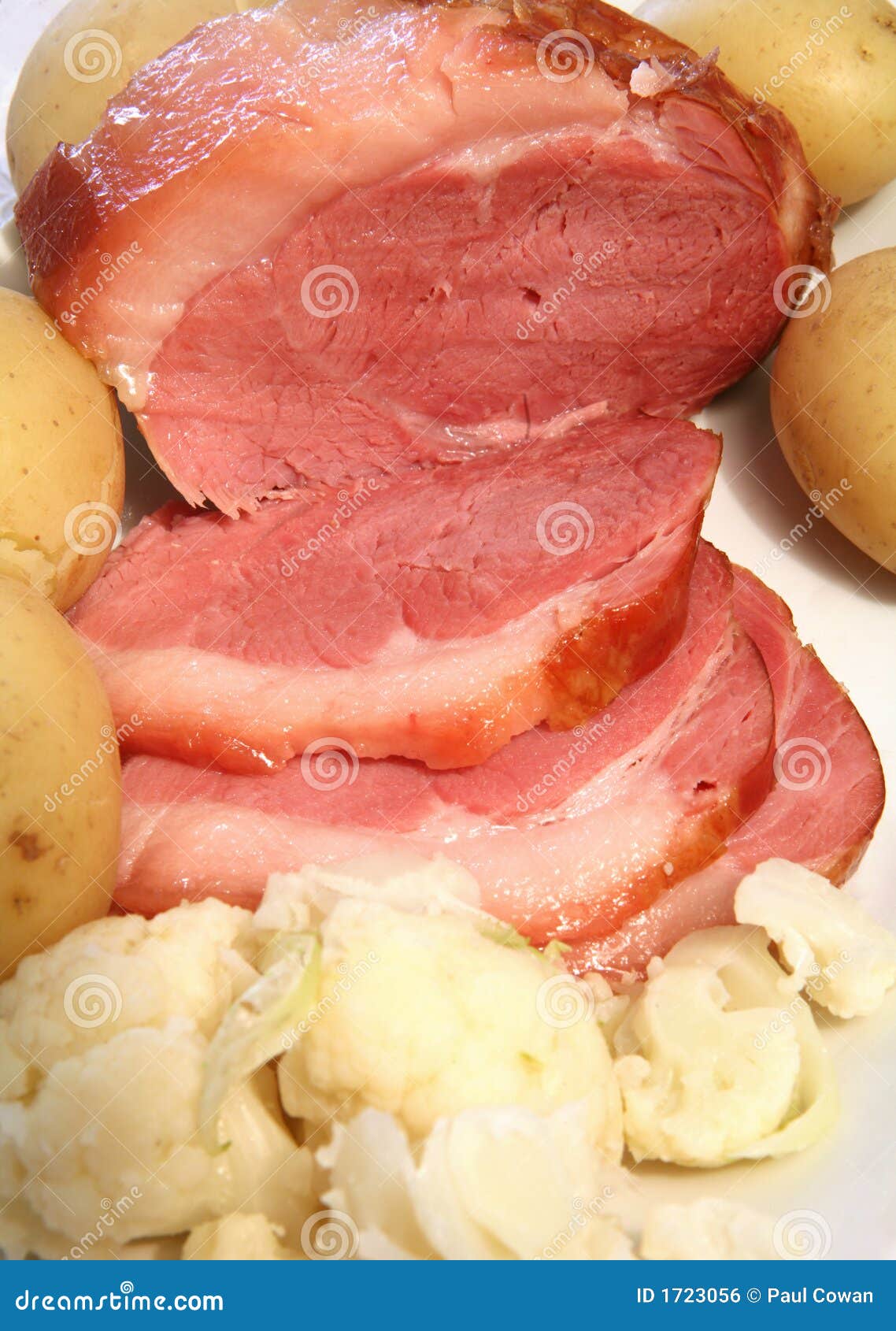 Schinken, Kartoffeln Und Blumenkohl Stockfoto - Bild von diät, haupt ... Schinken, Kartoffeln Und Blumenkohl Stockfoto - Bild von diät, haupt ...