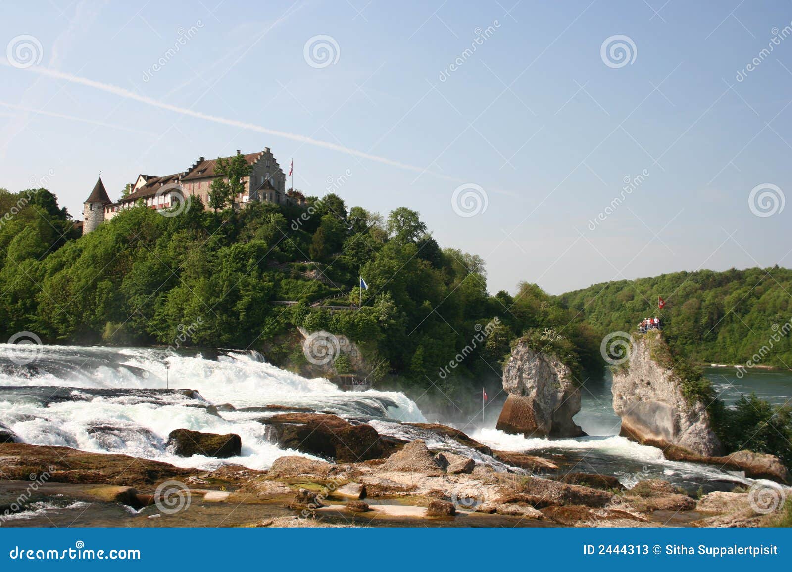 schloss laufen at rhinefall