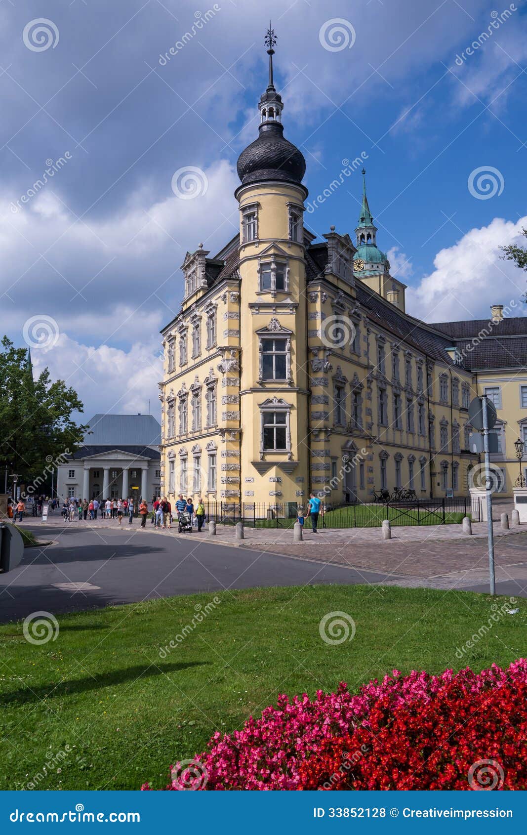 Schloss in Oldenburg stockfoto. Bild von oldenburg, stadt 33852128