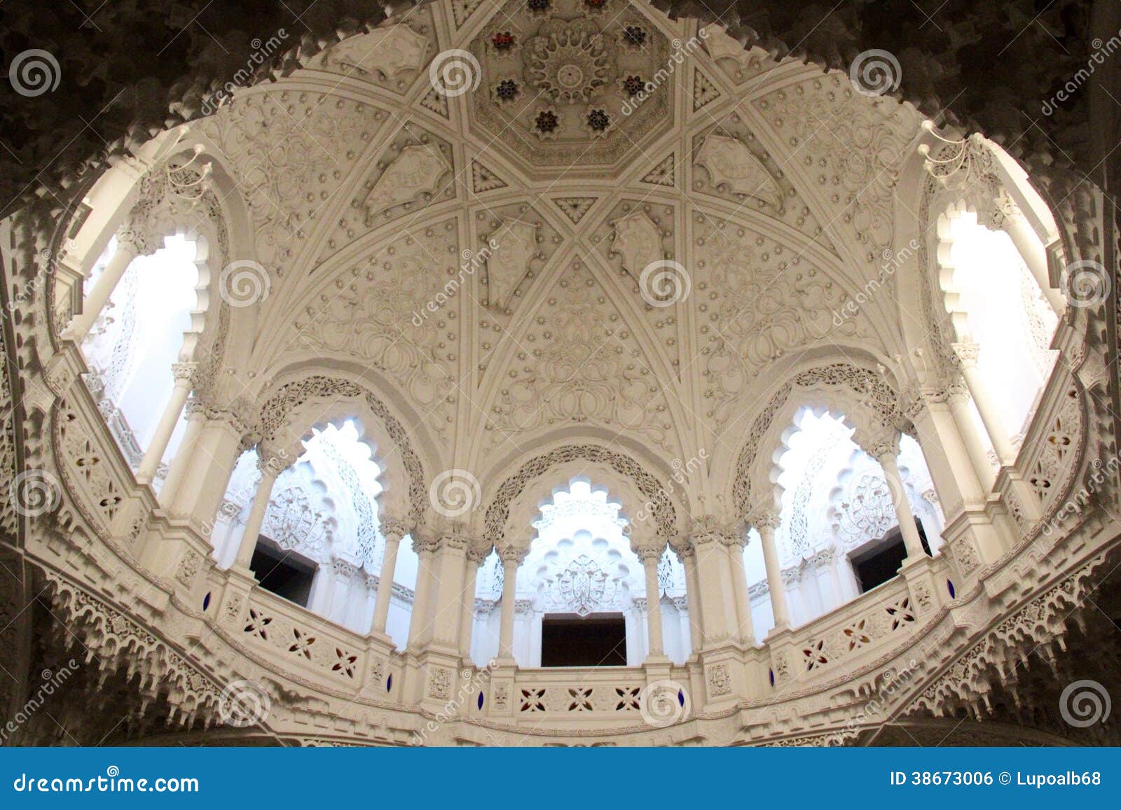 Schloss Sammezzano, Gewölbte Decke Redaktionelles Foto - Bild von
