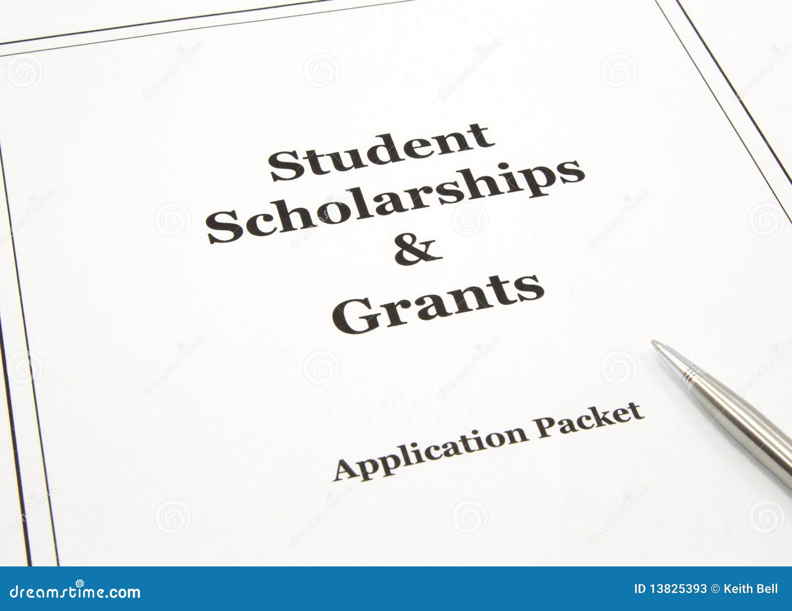 scholarship and grants application packet