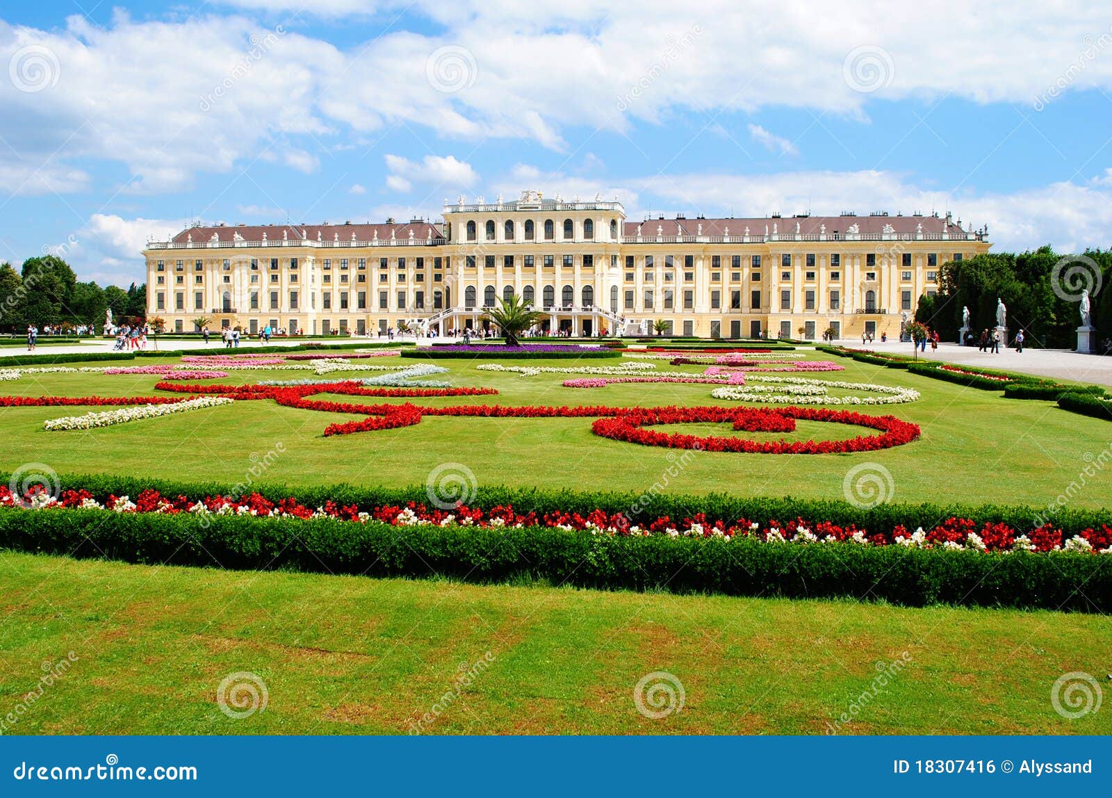 Schonbrunn Palast, Wien. Schonbrunn Palast in Wien, Österreich