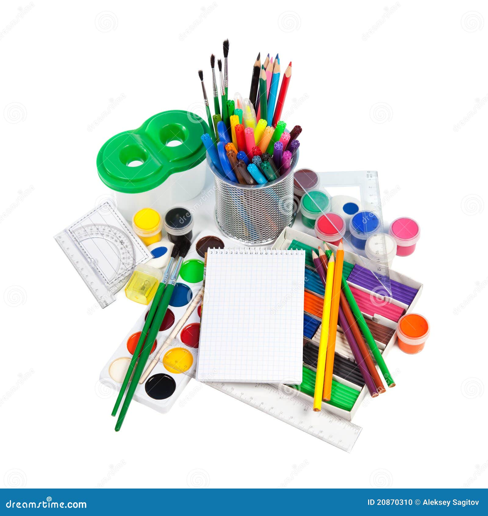 School Accessories stock photo. Image of clipper, homework 20870310