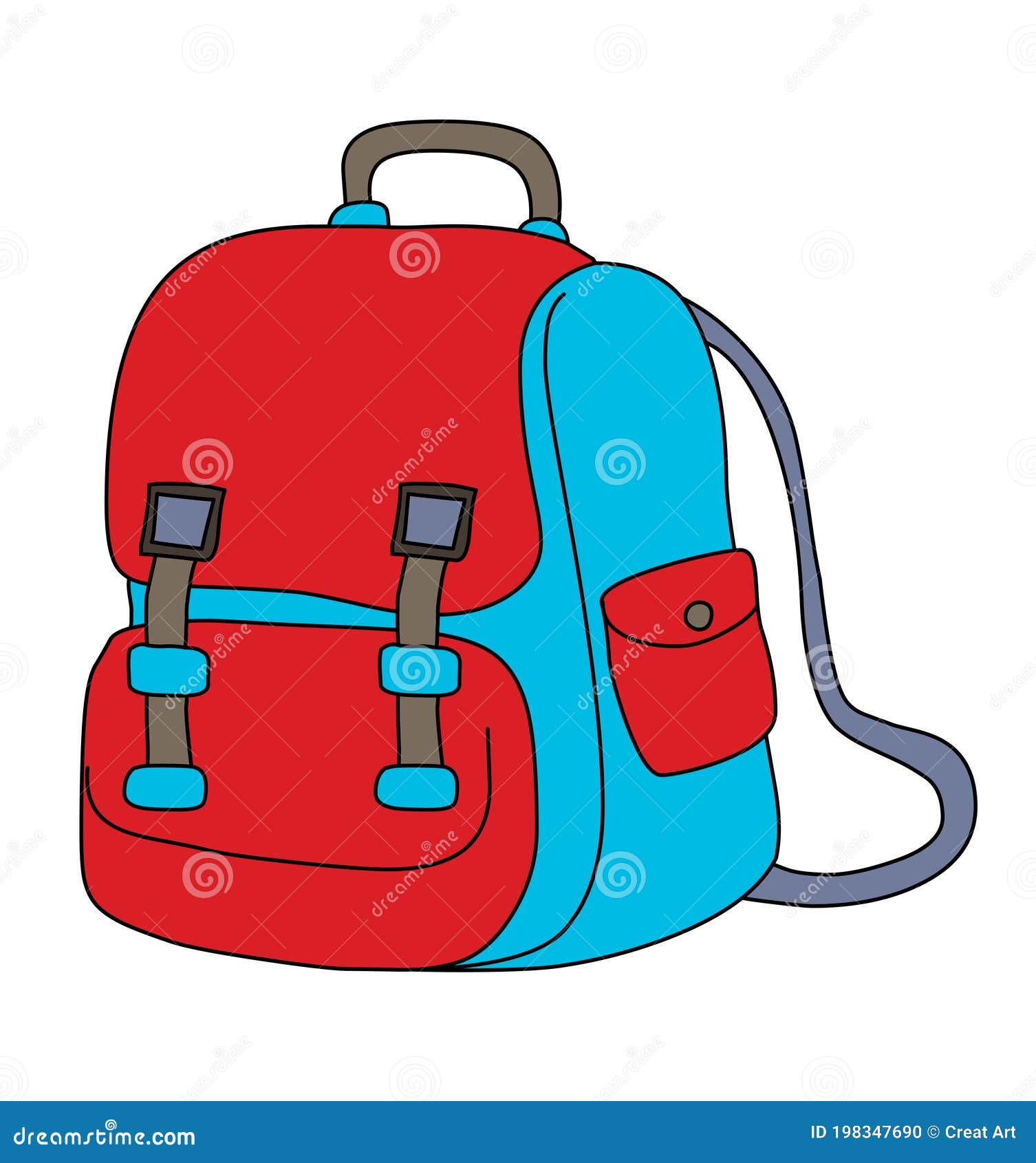 School Backpack Stock Vector Illustration and Royalty Free School Backpack  Clipart