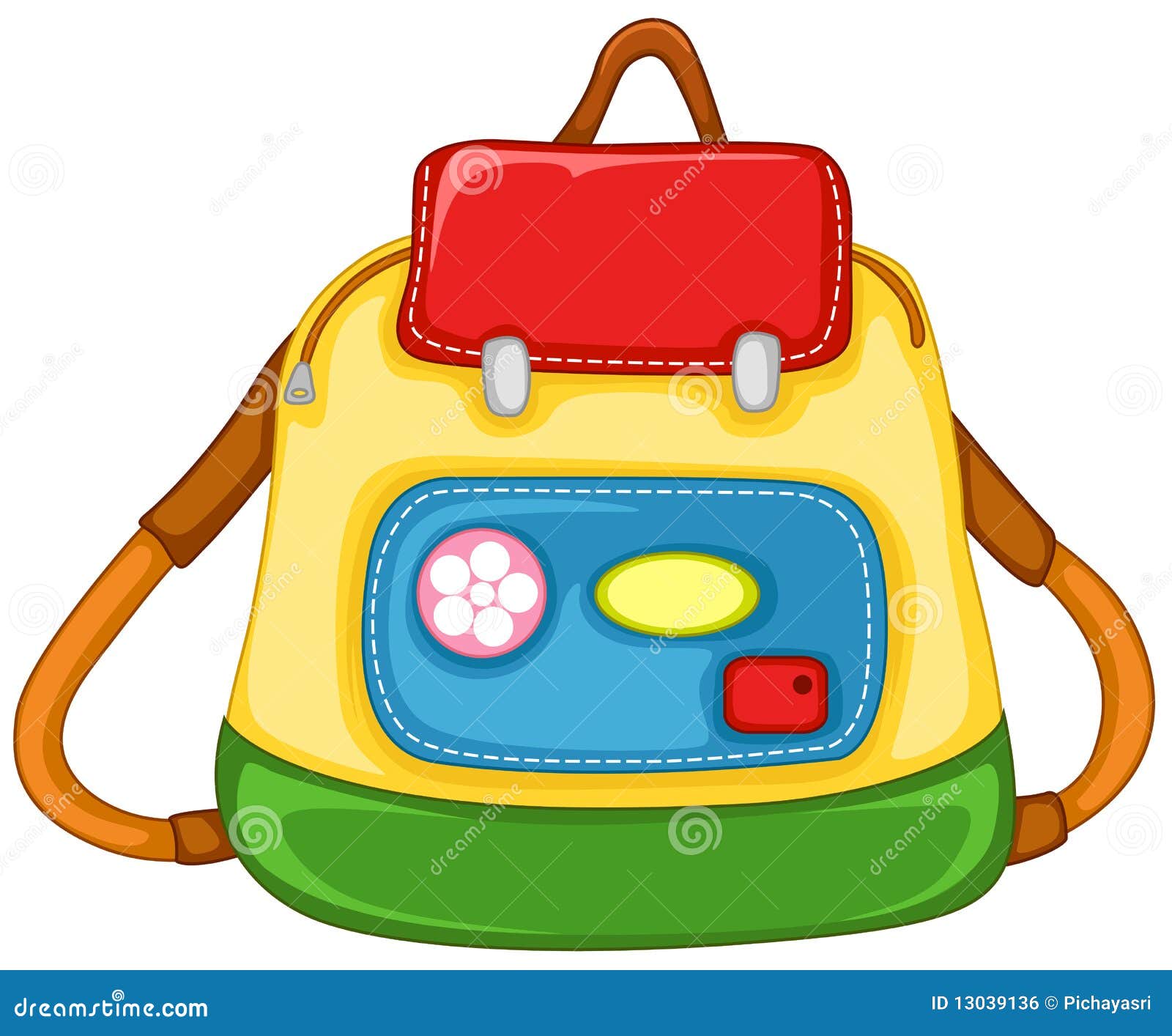 School bag for kid stock vector. Illustration of fashion - 13039136 School bag for kid stock vector. Illustration of fashion - 13039136