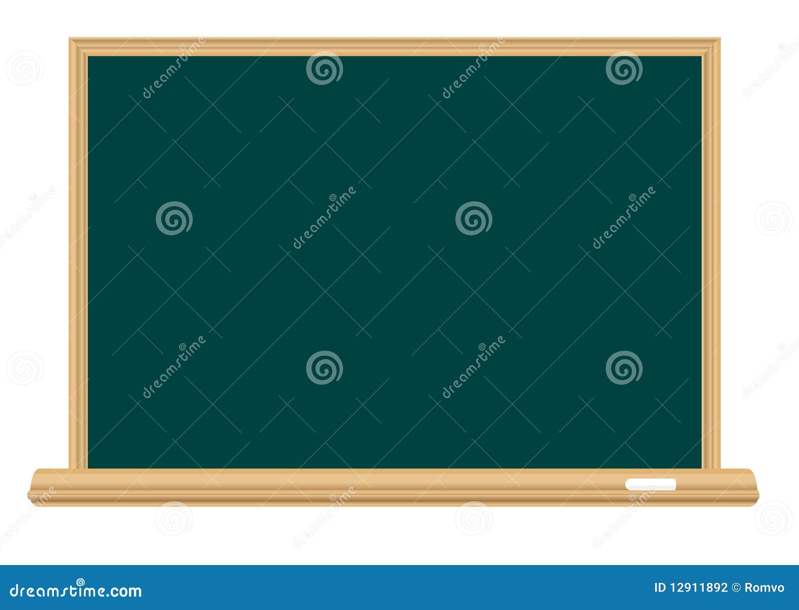 School Blackboard Stock Photography - Image: 12911892
