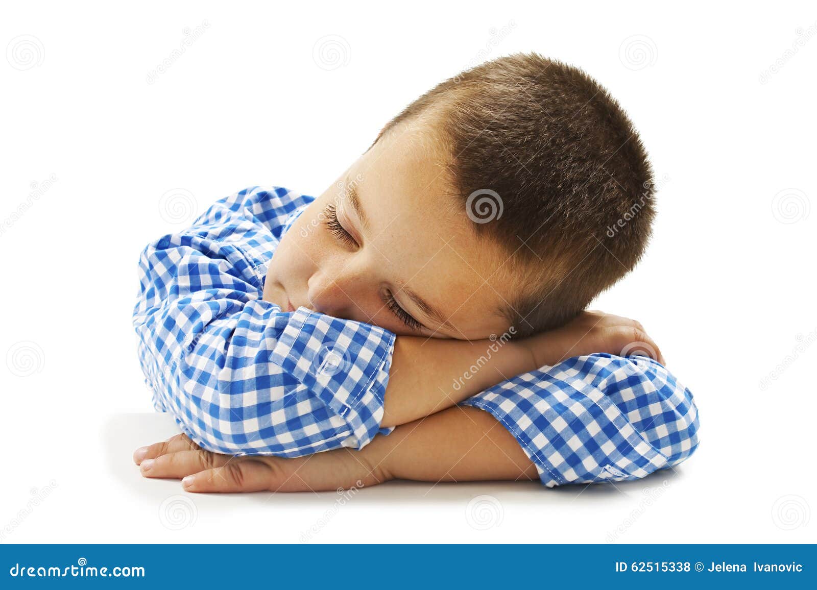 School Boy Sleeping On Desk Stock Photo Image Of Looking