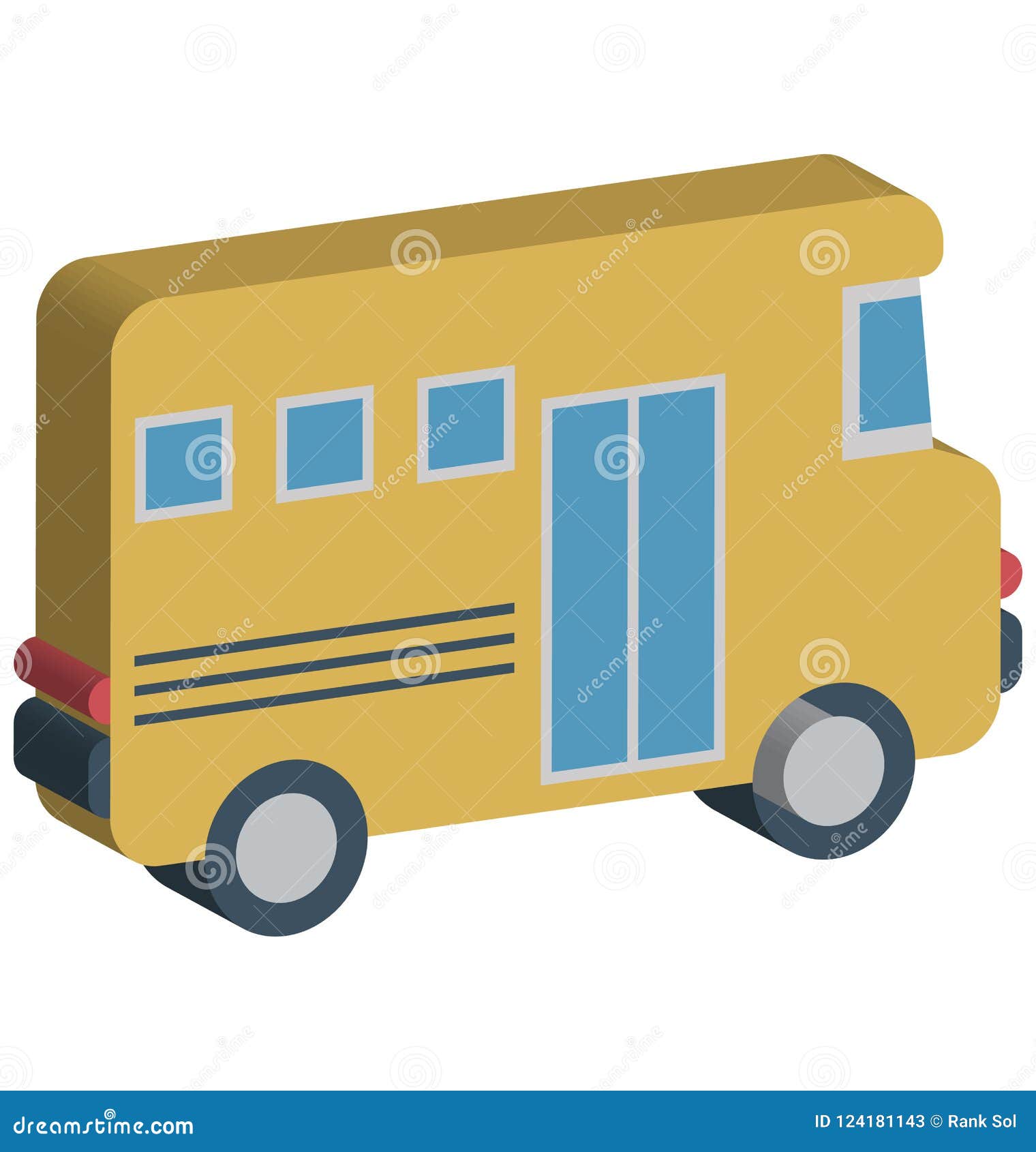 school bus   icon editable