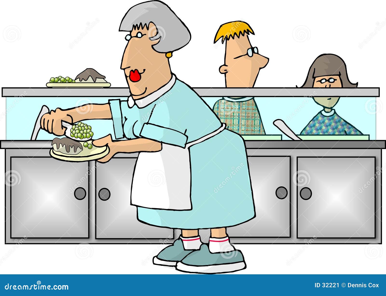 school-cafeteria-lady-stock-illustration-cartoondealer-32221