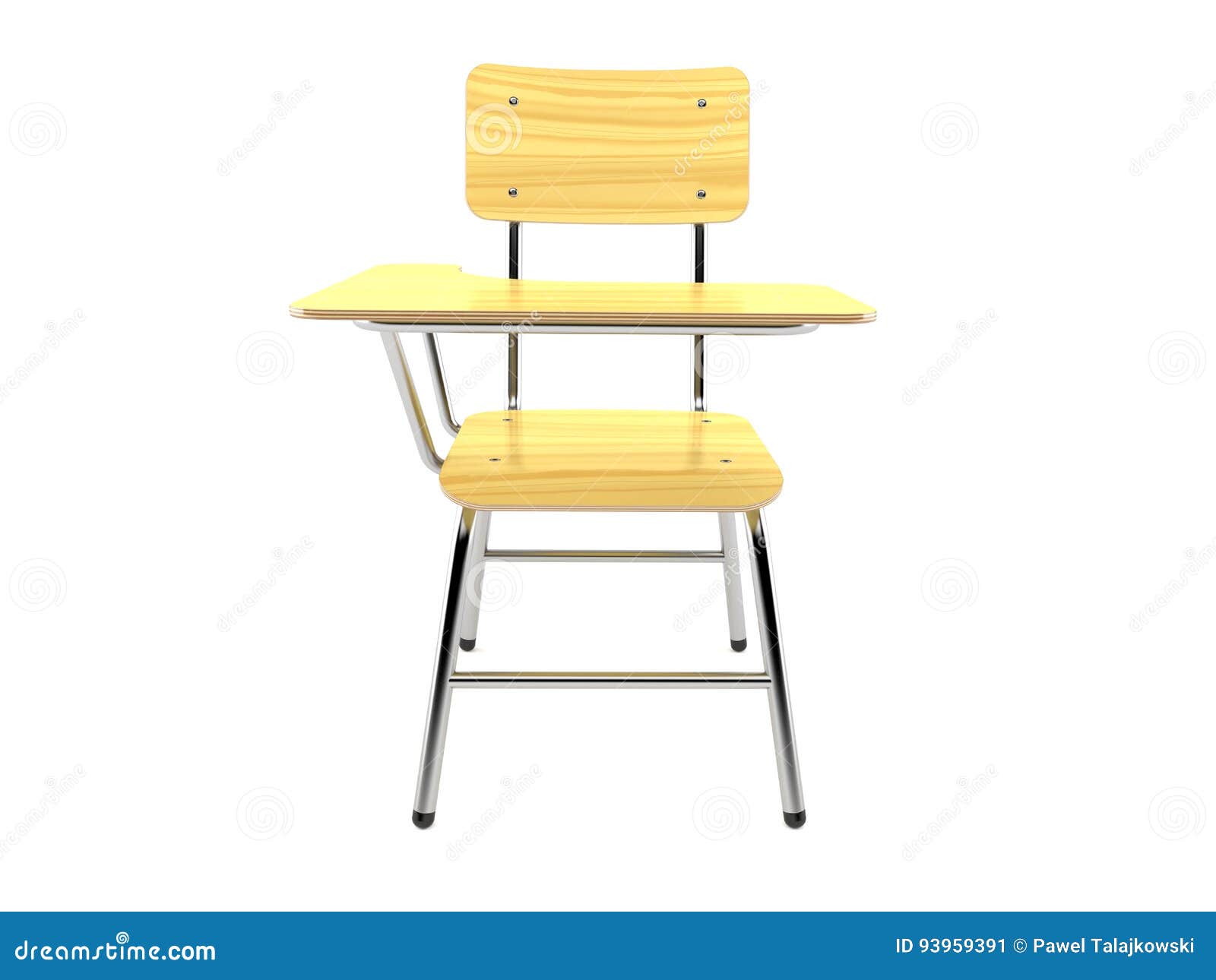 School chair stock illustration. Illustration of chair 93959391