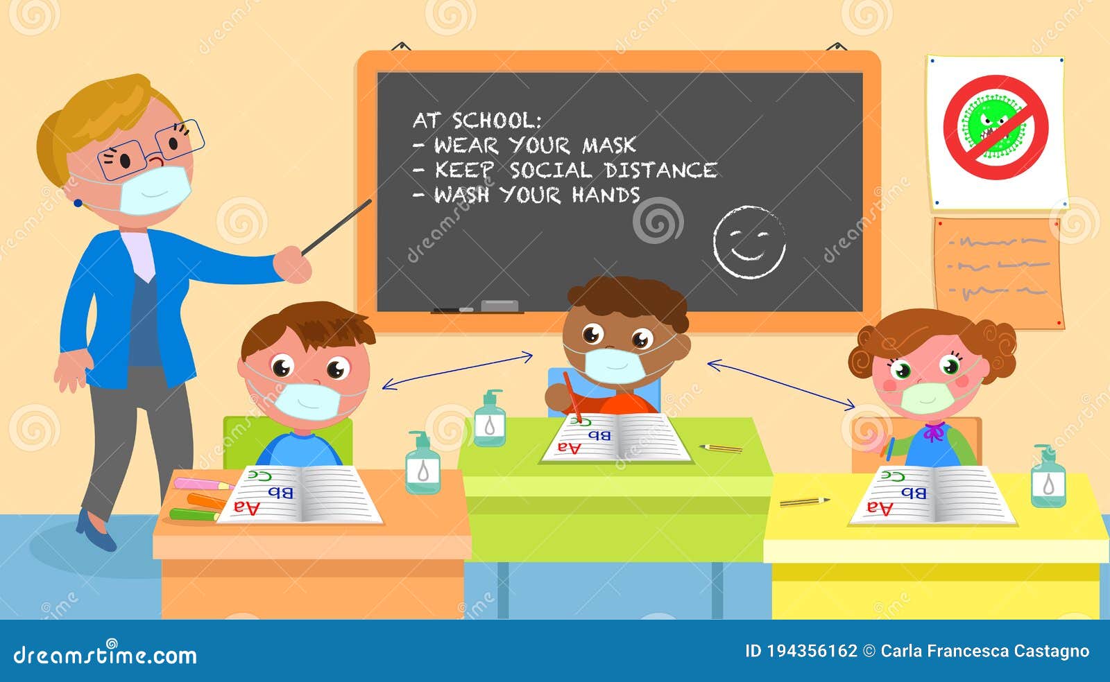 Classroom Rules Stock Illustrations – 20 Classroom Rules Stock ...