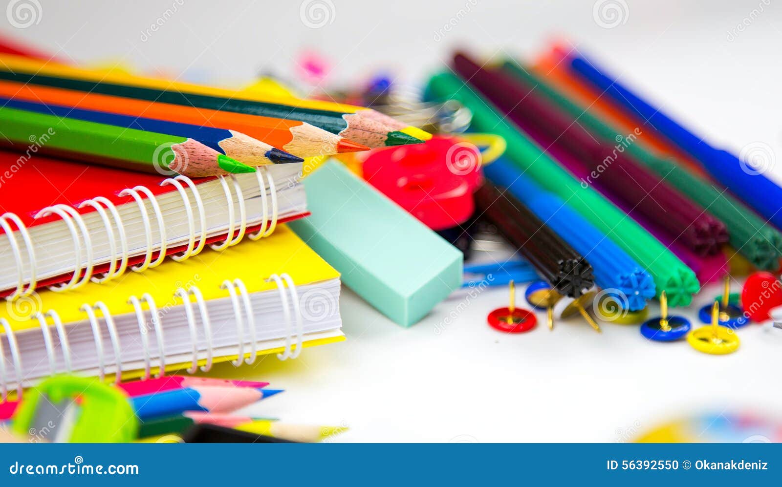 School Equipment Tools stock photo. Image of object, group 56392550