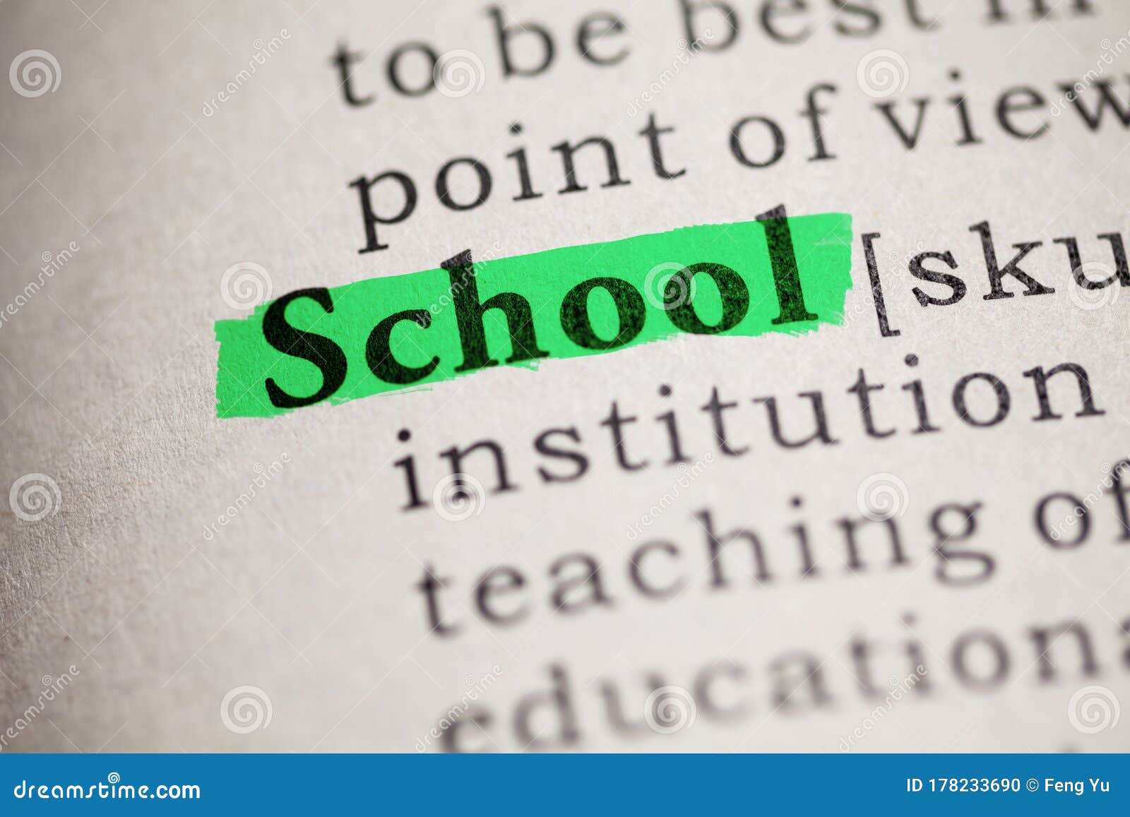 SCHOOL DICTIONARY DEFINITION intelligence overview