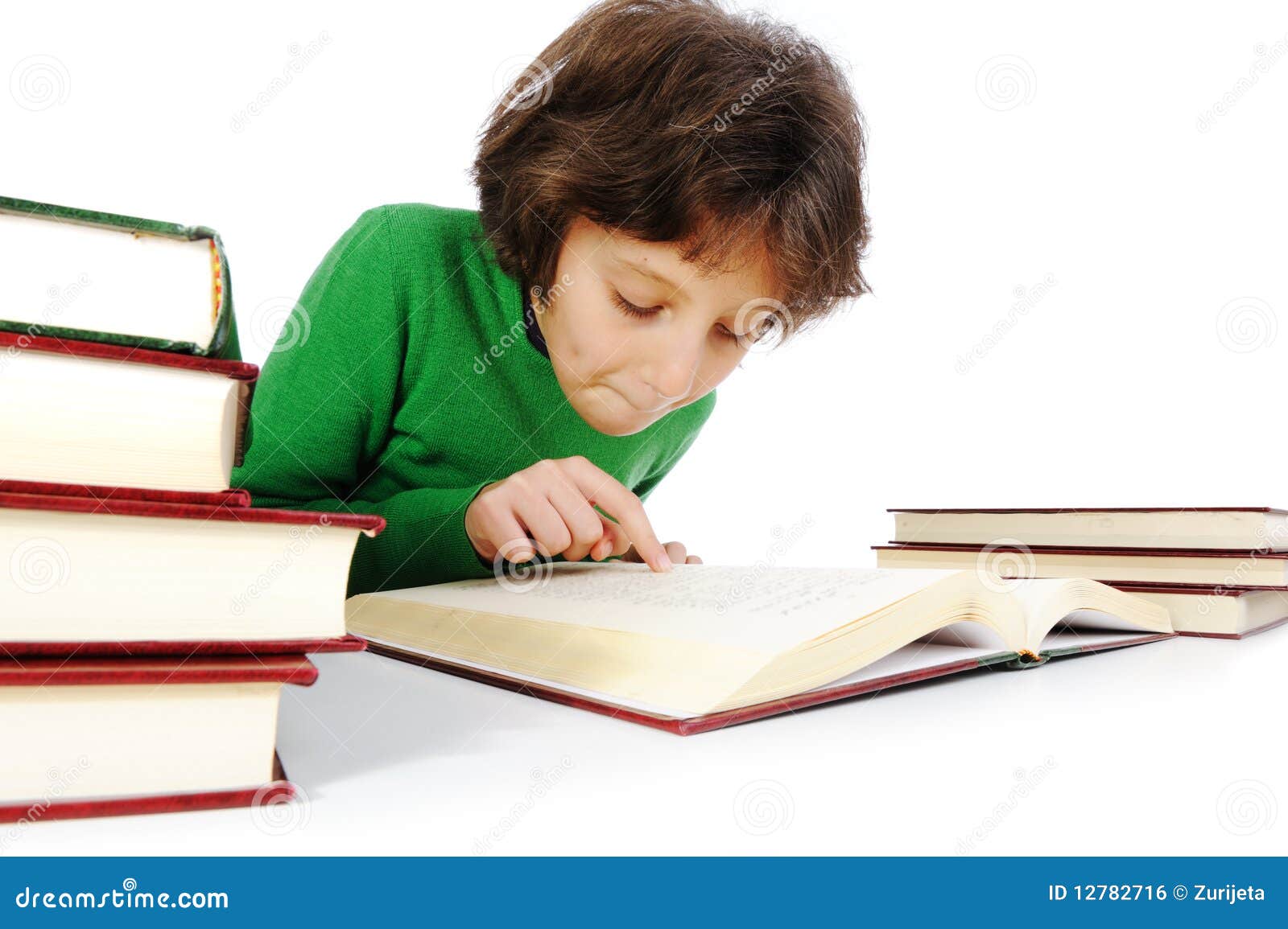 School girl learning stock photo. Image of laptop, positive 12782716