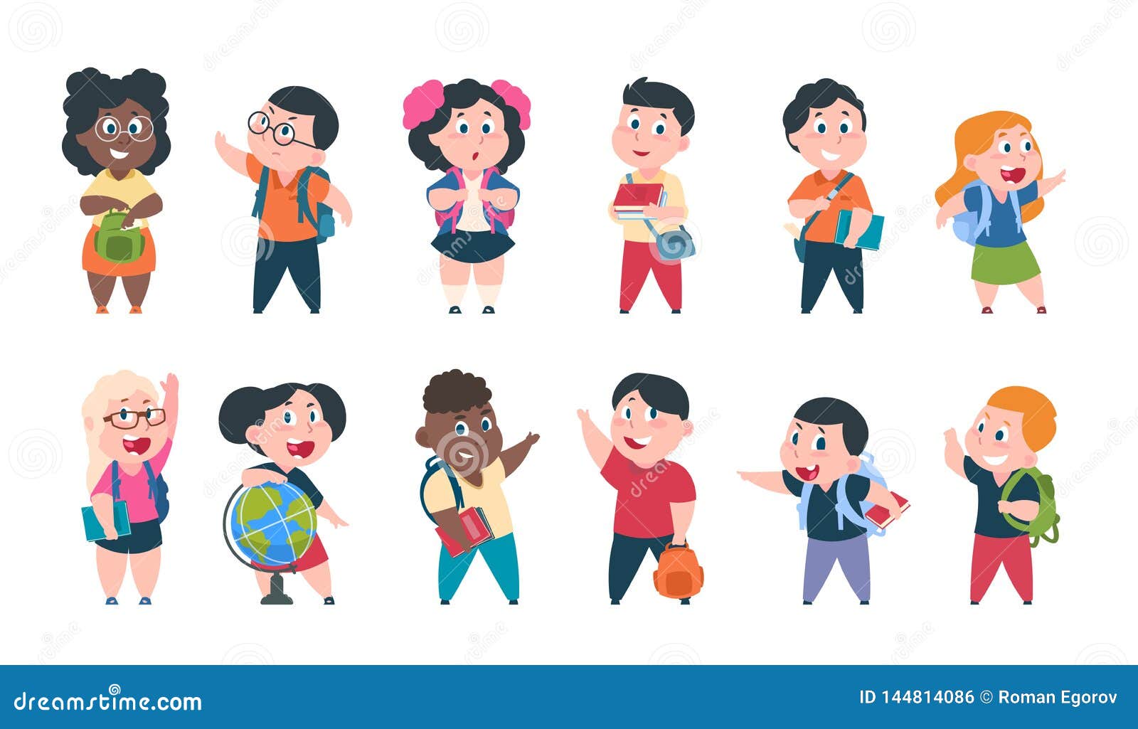 School Kids. Cartoon Children with Books and School Supplies, Happy Cute Boys and Girls Pupils Characters. Vector Study Stock Vector - Illustration of cartoon, jumping: 144814086 School Kids. Cartoon Children with Books and School Supplies, Happy Cute Boys and Girls Pupils Characters. Vector Study Stock Vector - Illustration of cartoon, jumping: 144814086