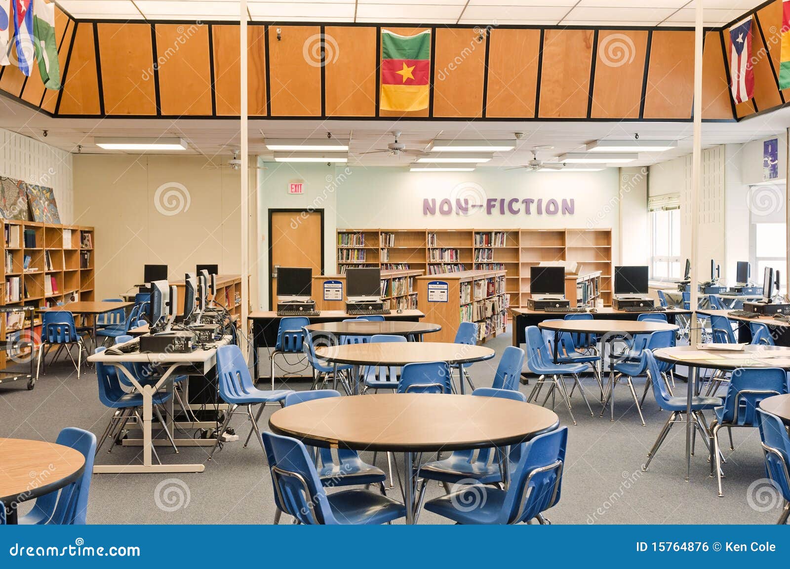 school library media center