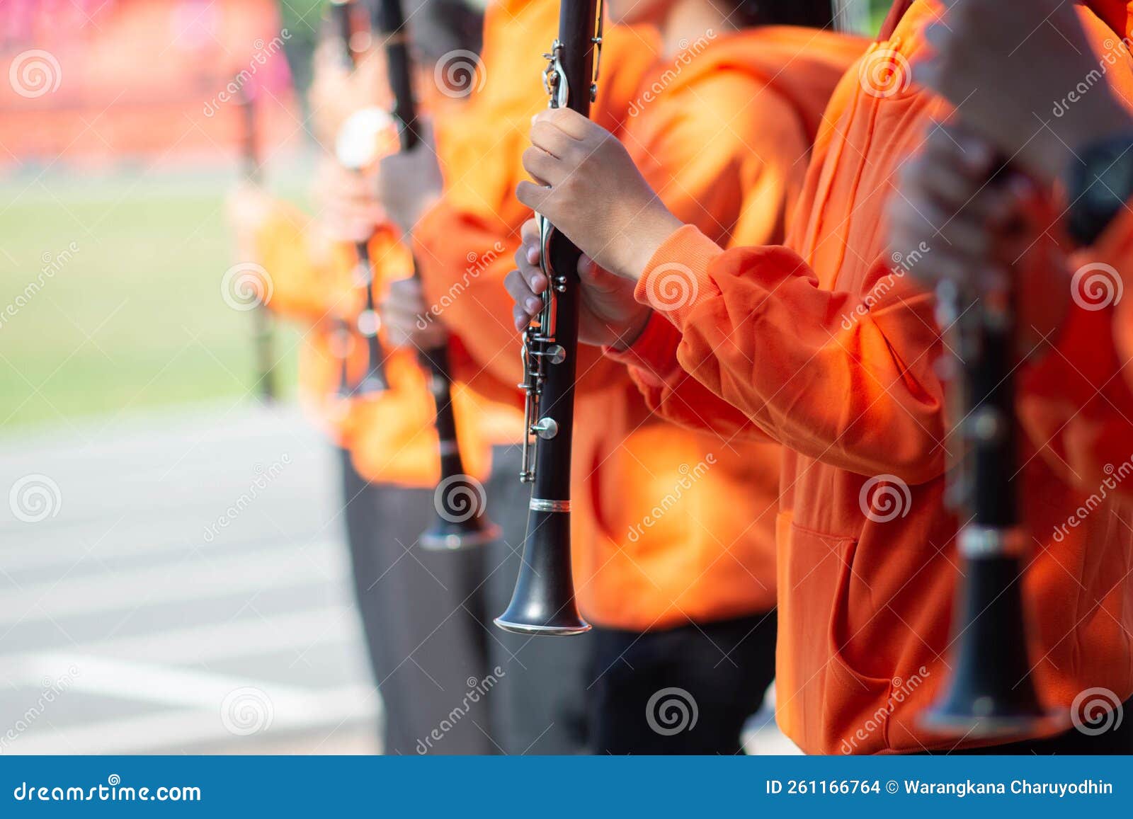 School Marching Band Sport Day Parade Stock Photo Image of band