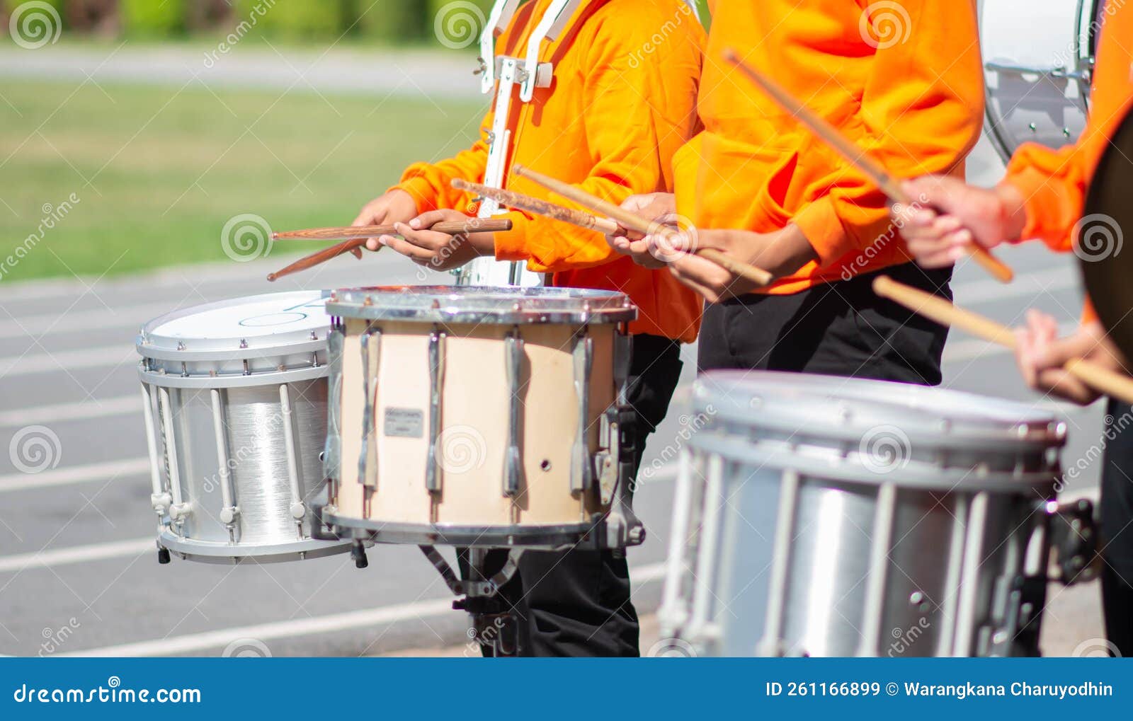 School Marching Band Sport Day Parade Stock Image Image of orchestra
