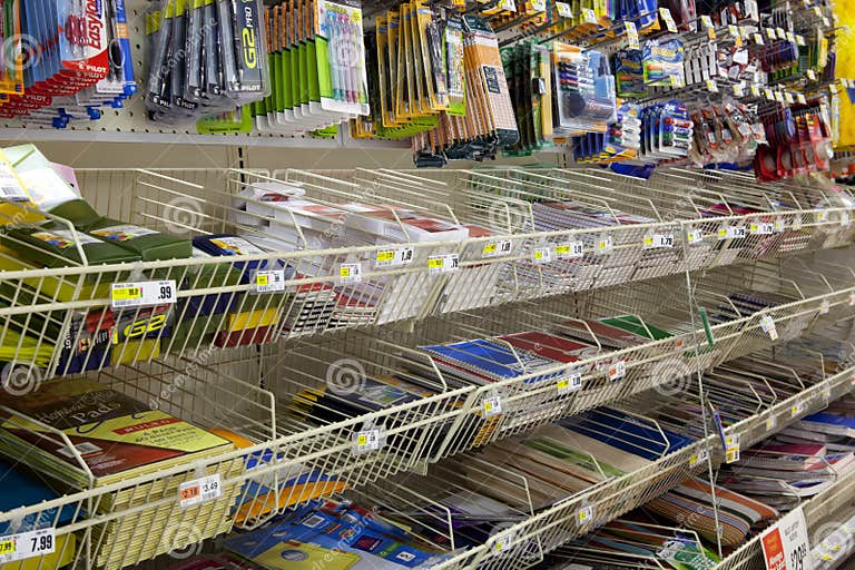 School and Office Supply editorial image. Image of isle 20998195